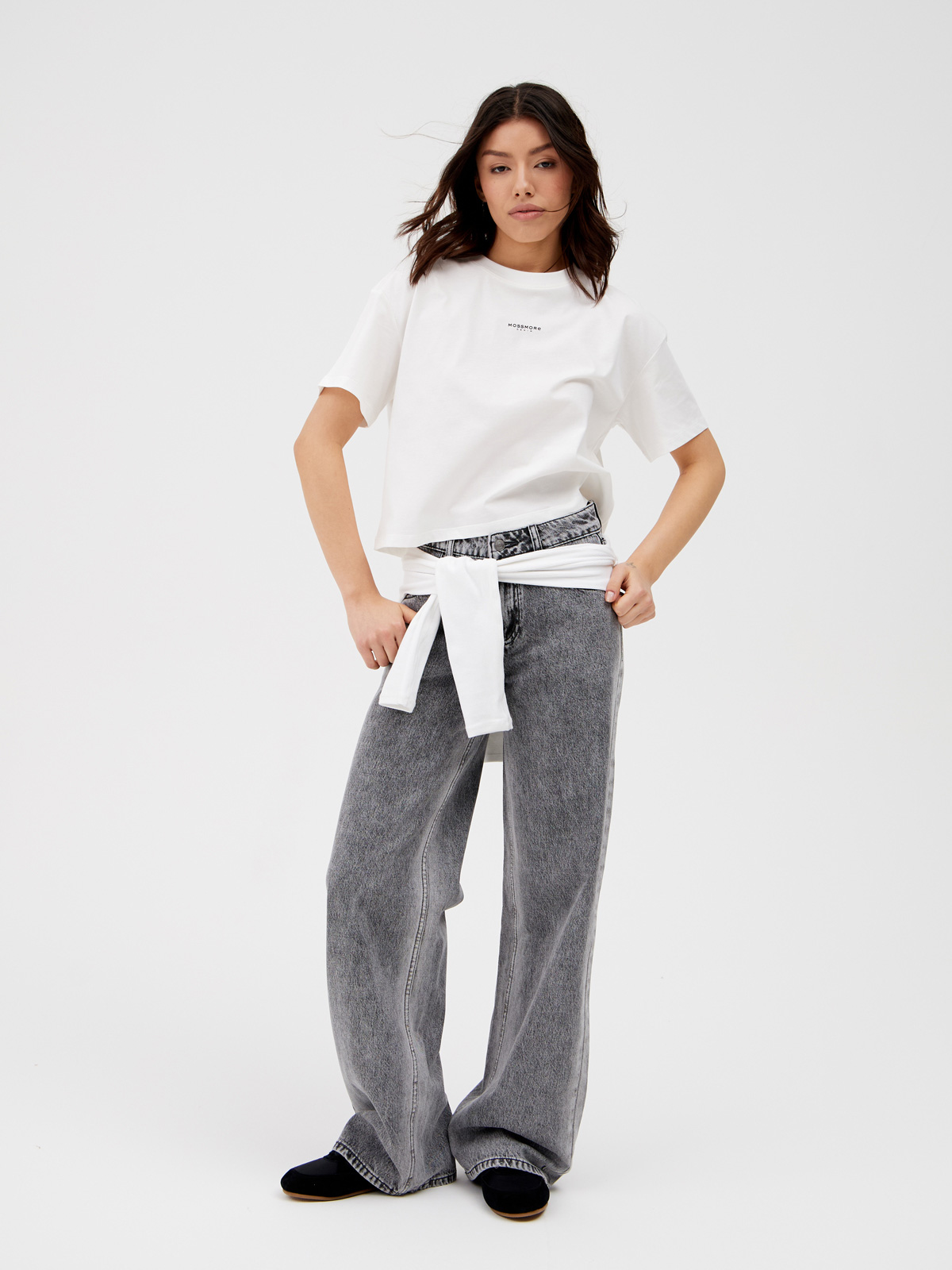 Женские Джинсы  ШИРОКИЕ