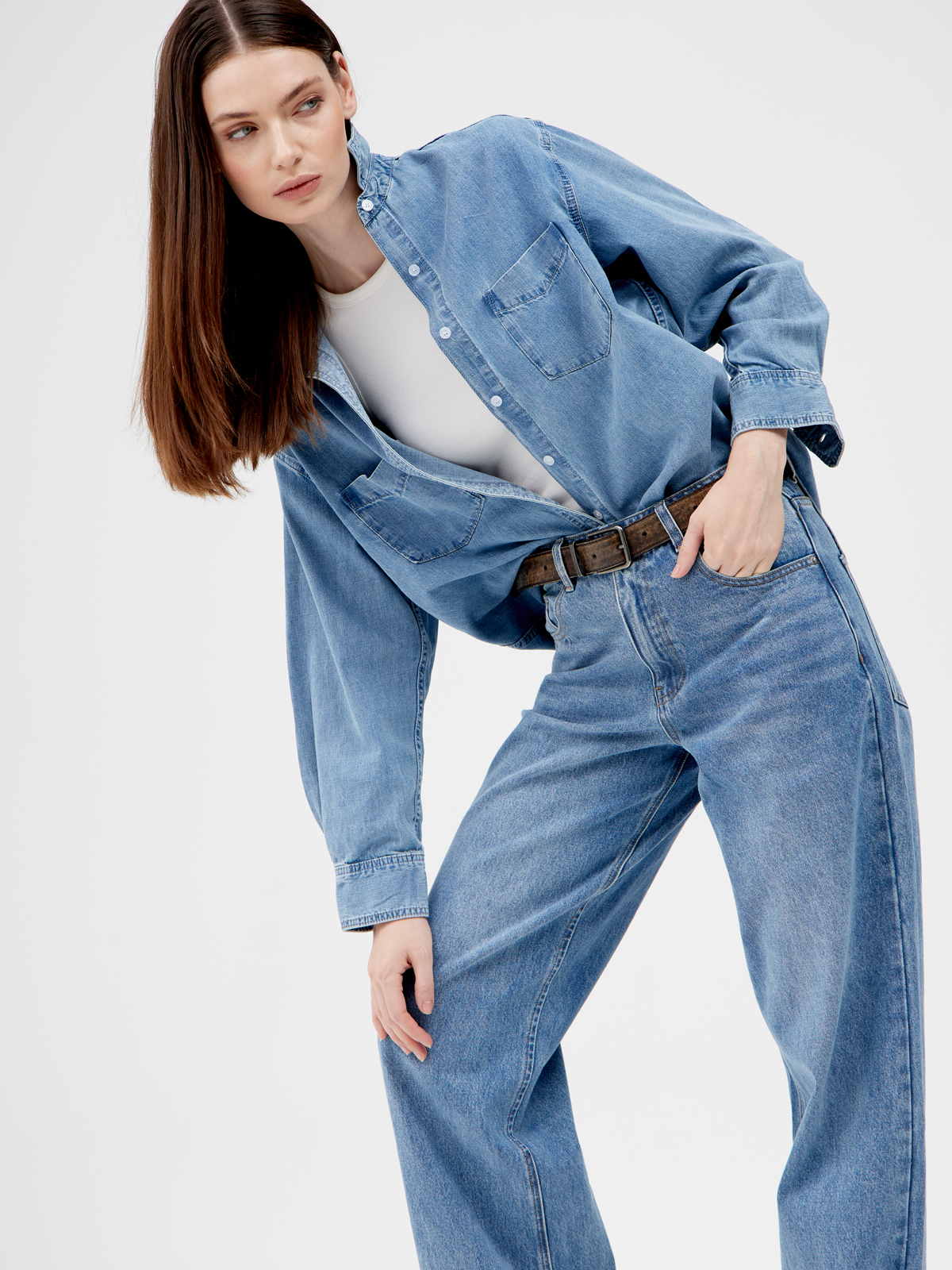 Женские Джинсы  BAGGY