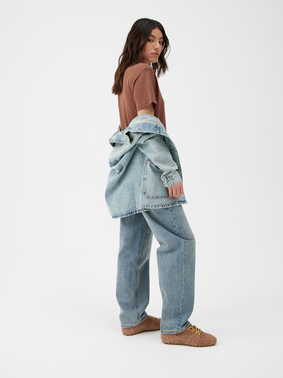 Женские Джинсы  BAGGY