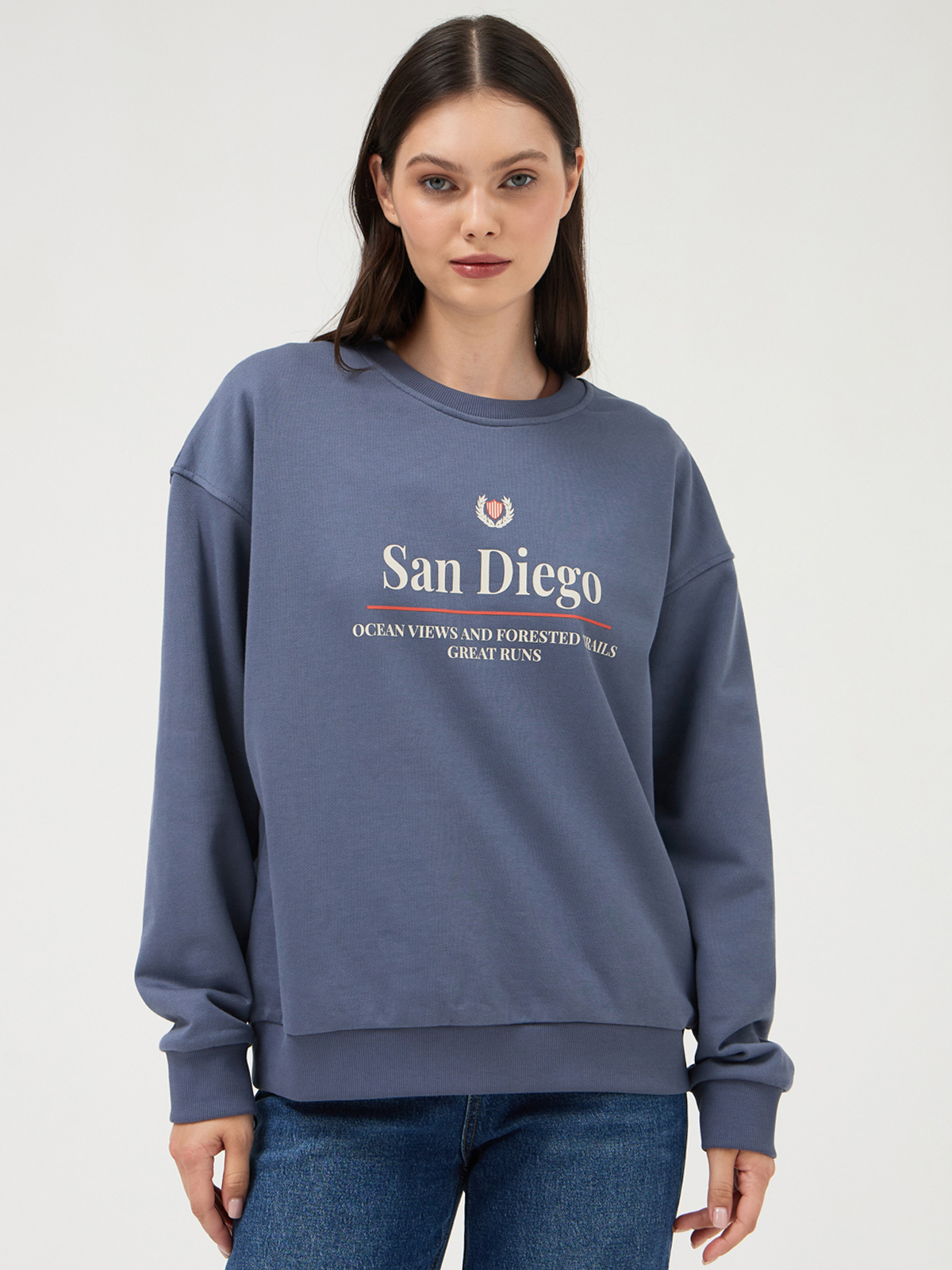 Женский Трикотаж Свитшот