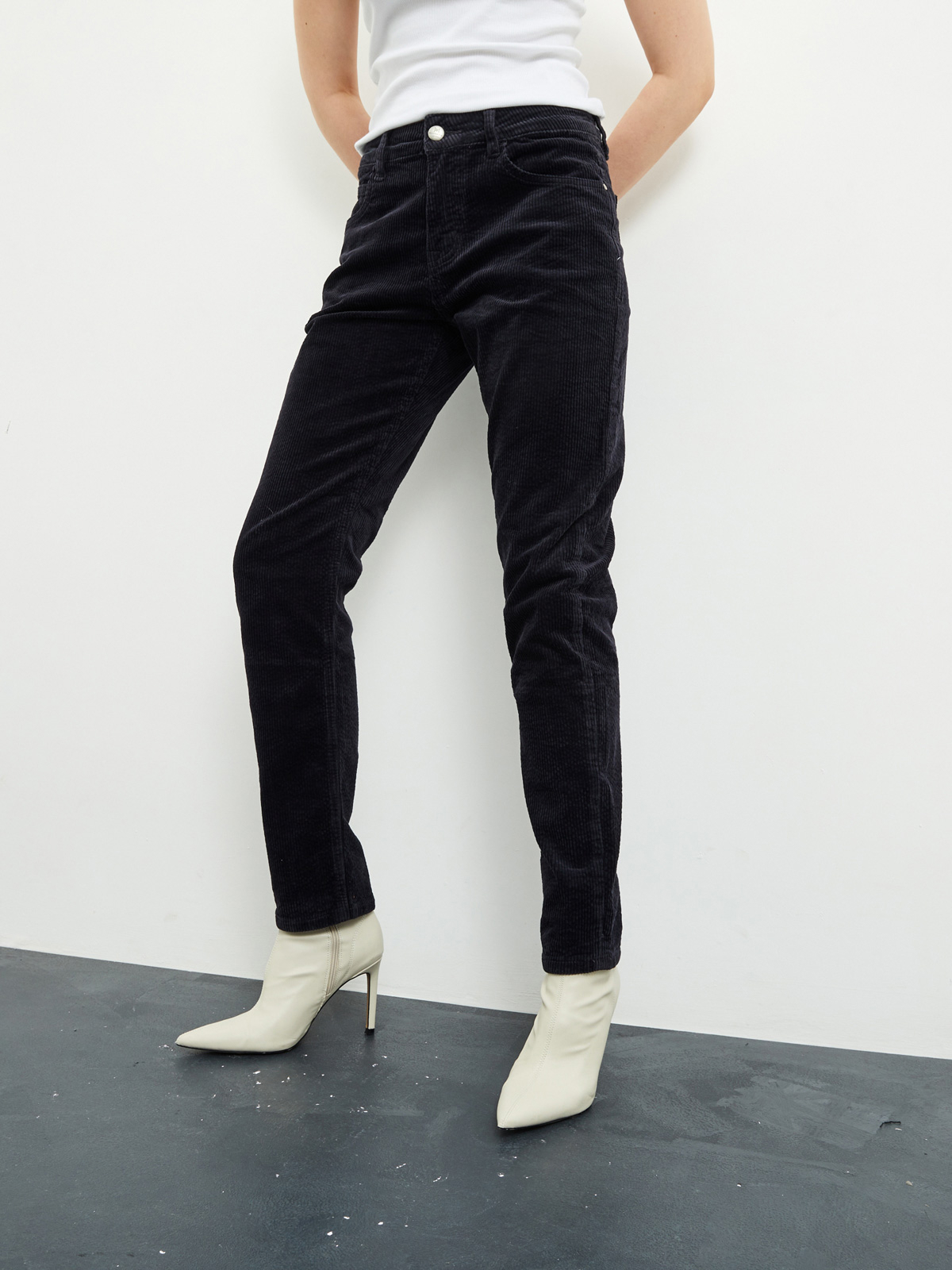 Женские брюки из вельвета