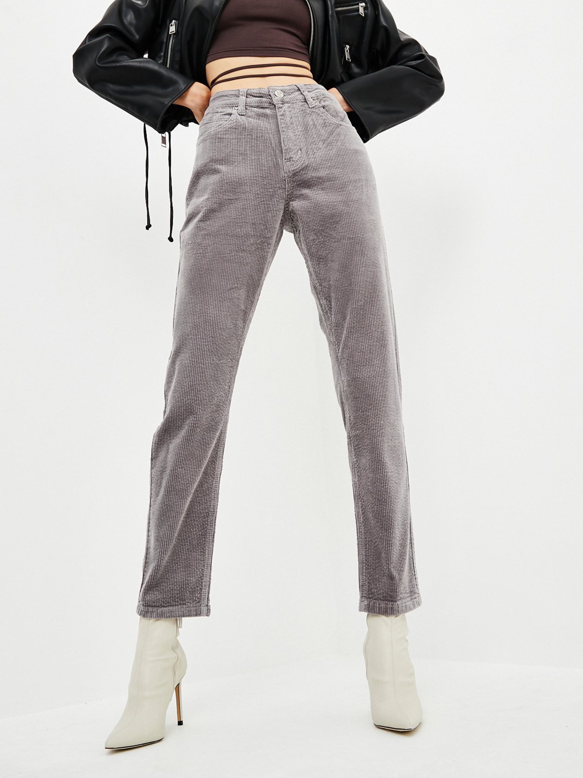 Женские брюки из вельвета