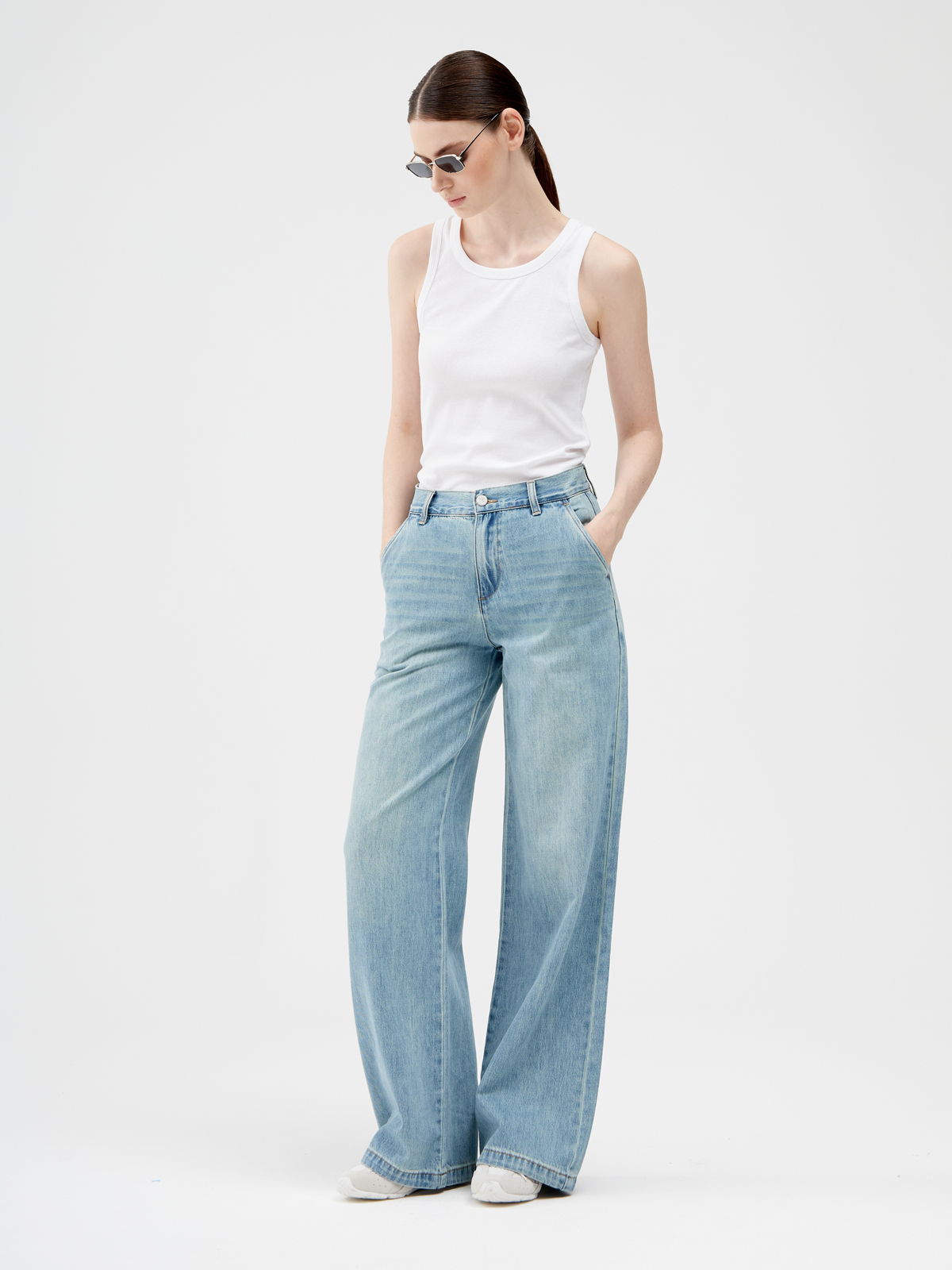 Женские Джинсы WIDE LEG