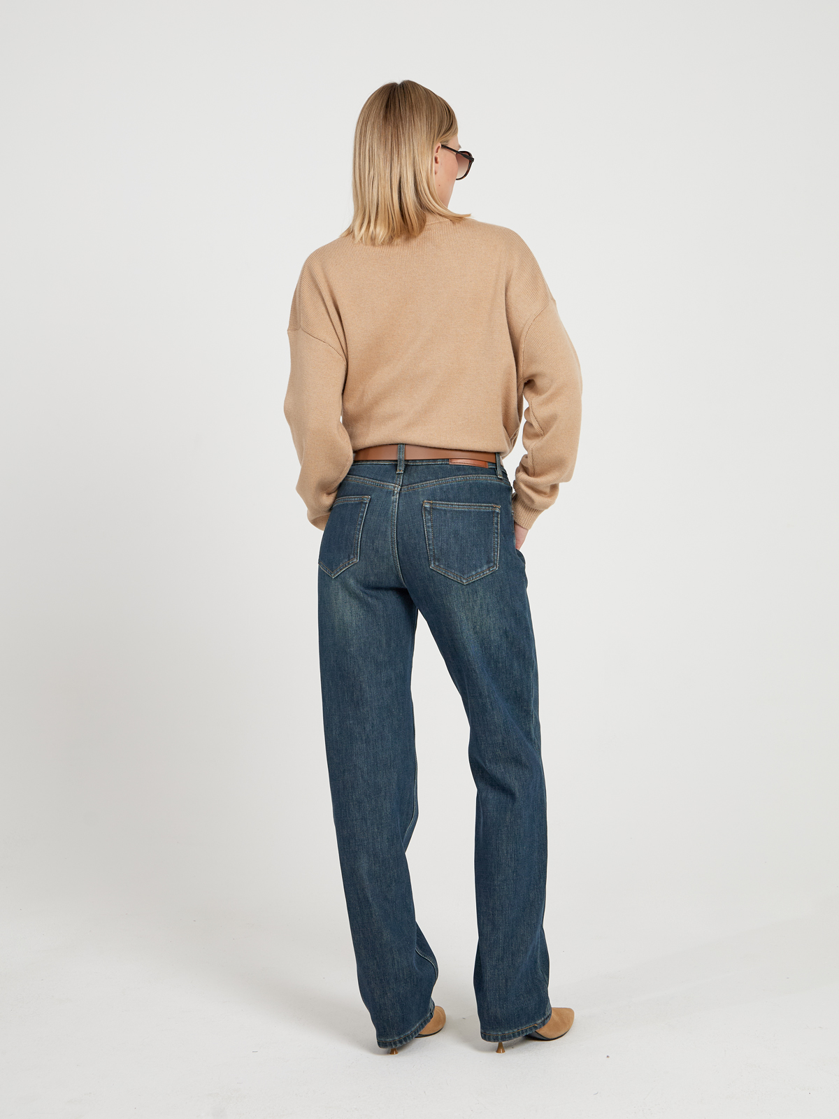 Женские Джинсы Утепленные STRAIGHT