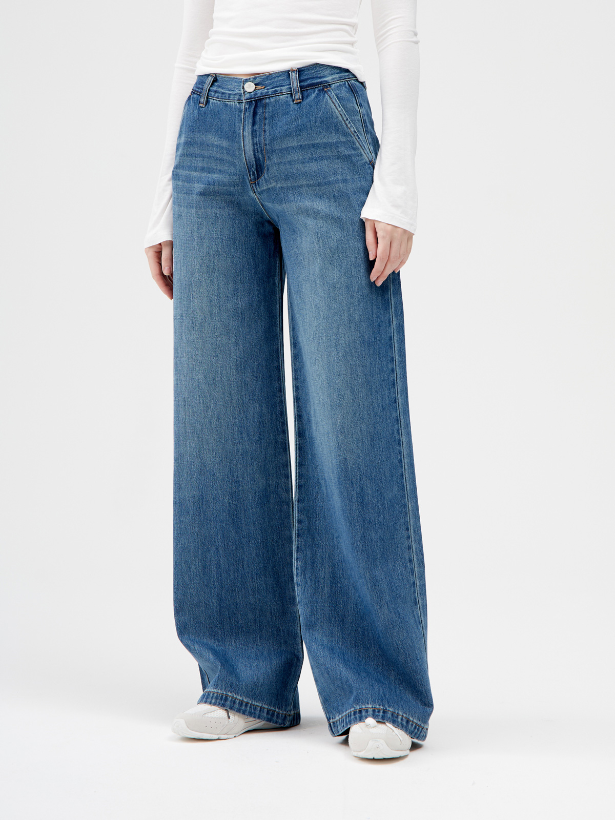 Женские Джинсы WIDE LEG