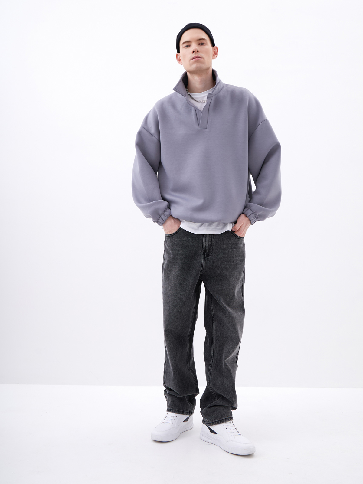 Мужские джинсы широкого кроя