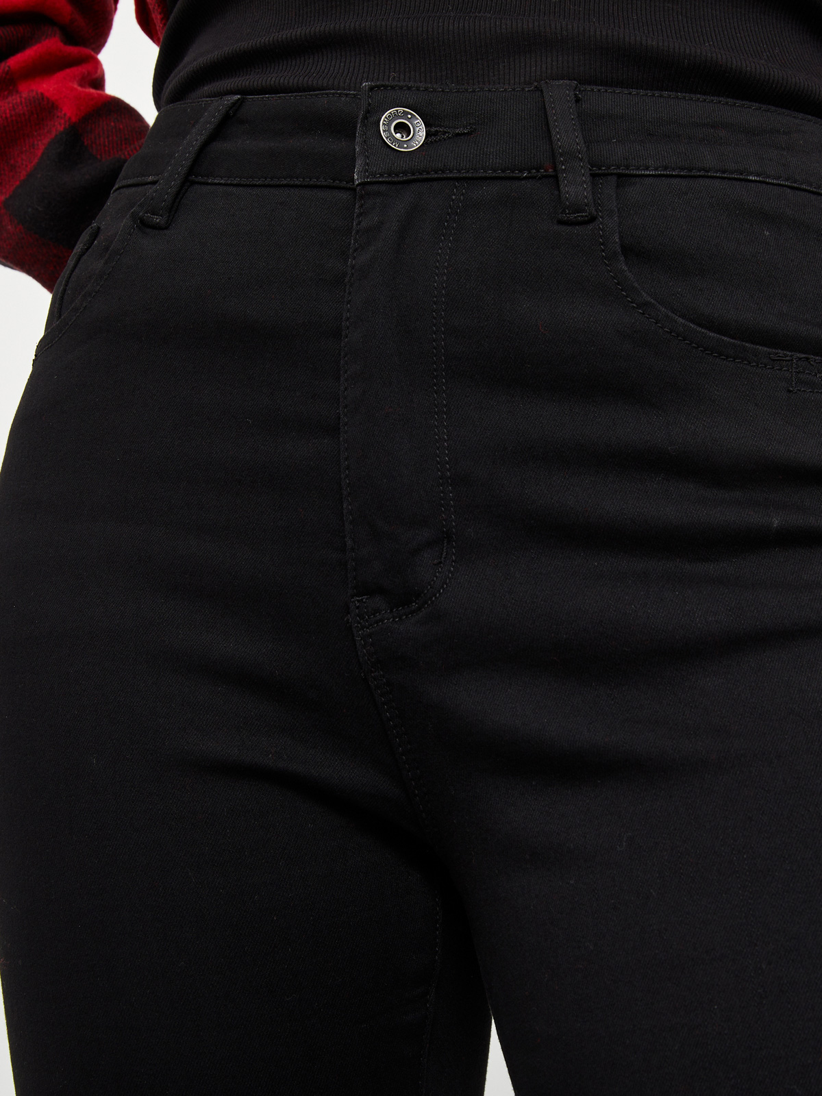 Утепленные Женские джинсы зауженного кроя с начесом