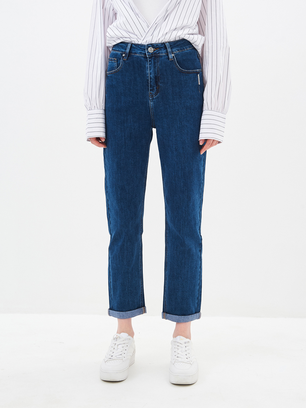 Женские джинсы mom fit