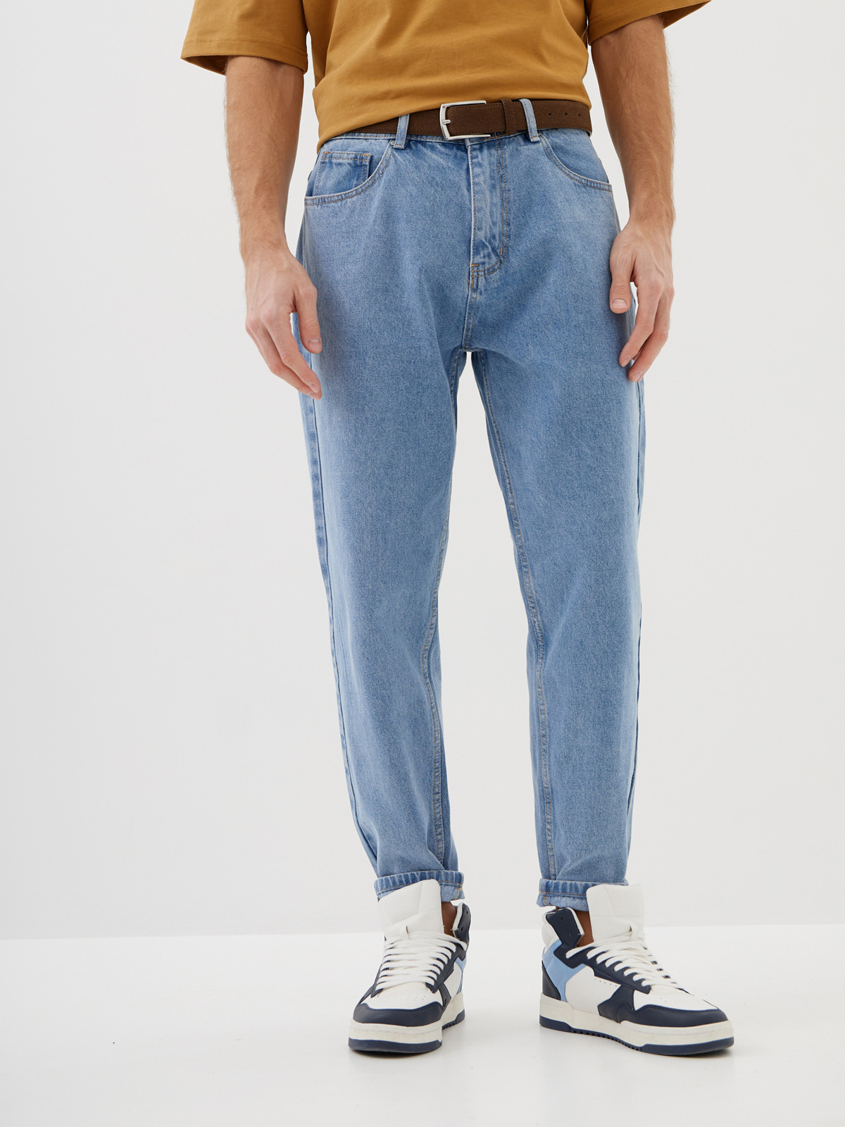 Мужские джинсы mom на невысокий рост