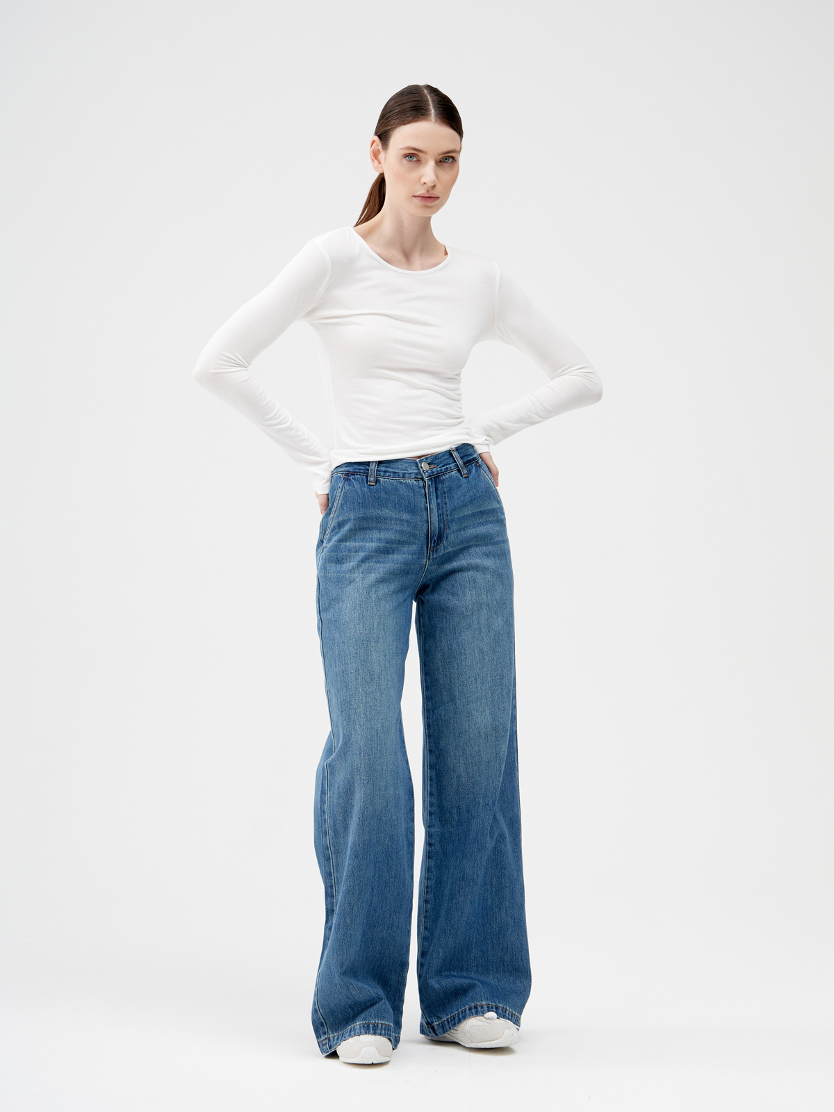 Женские Джинсы WIDE LEG