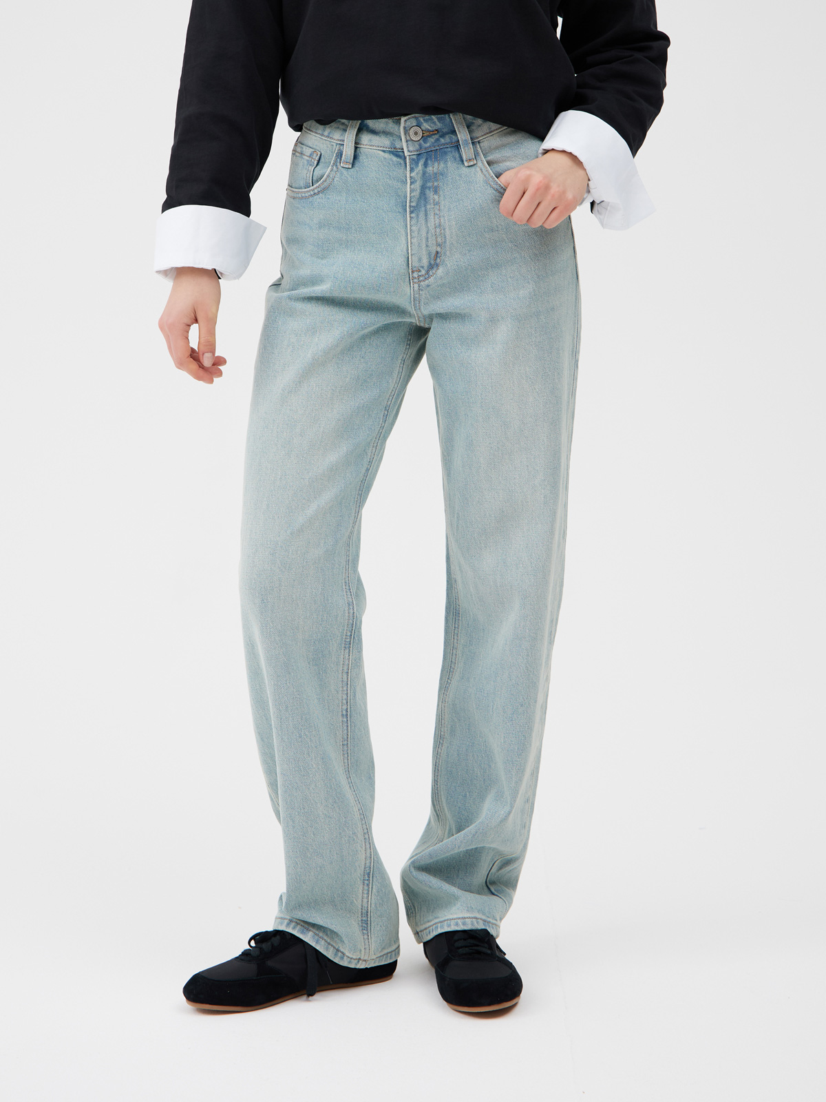 Женские Джинсы  ПРЯМЫЕ