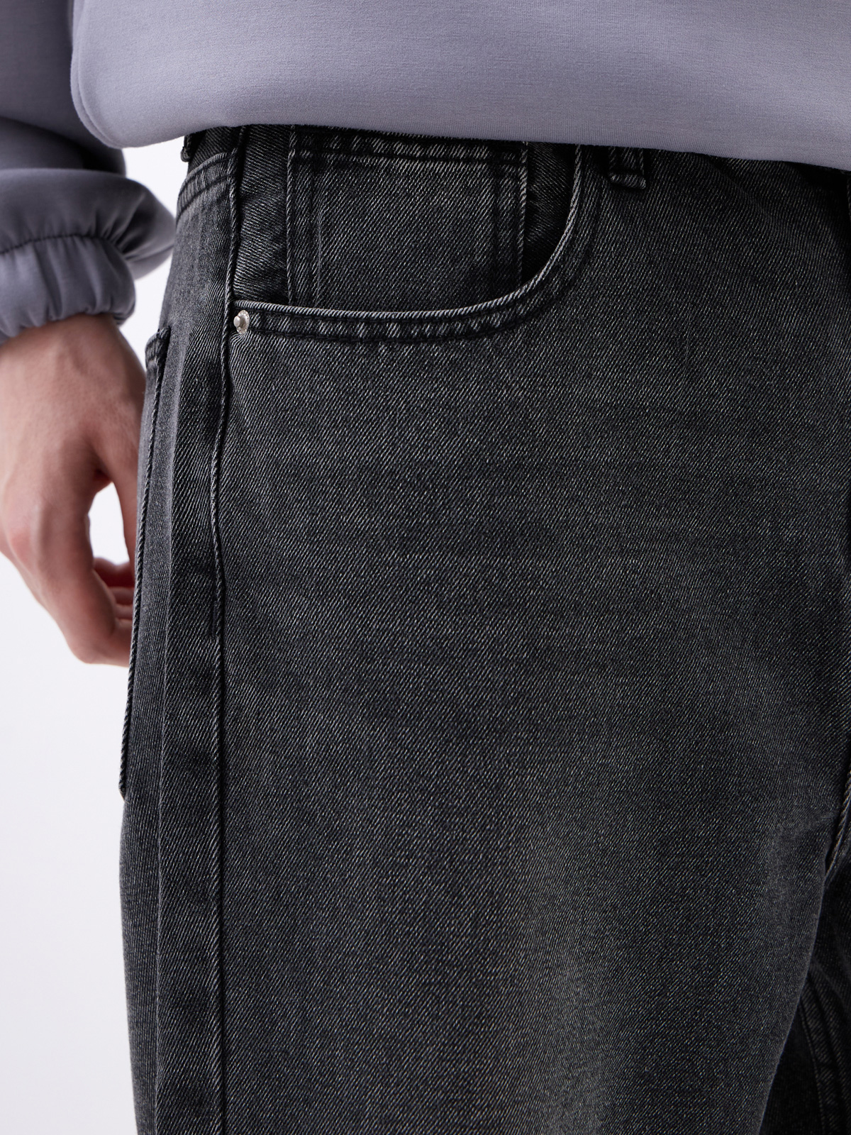 Мужские джинсы широкого кроя