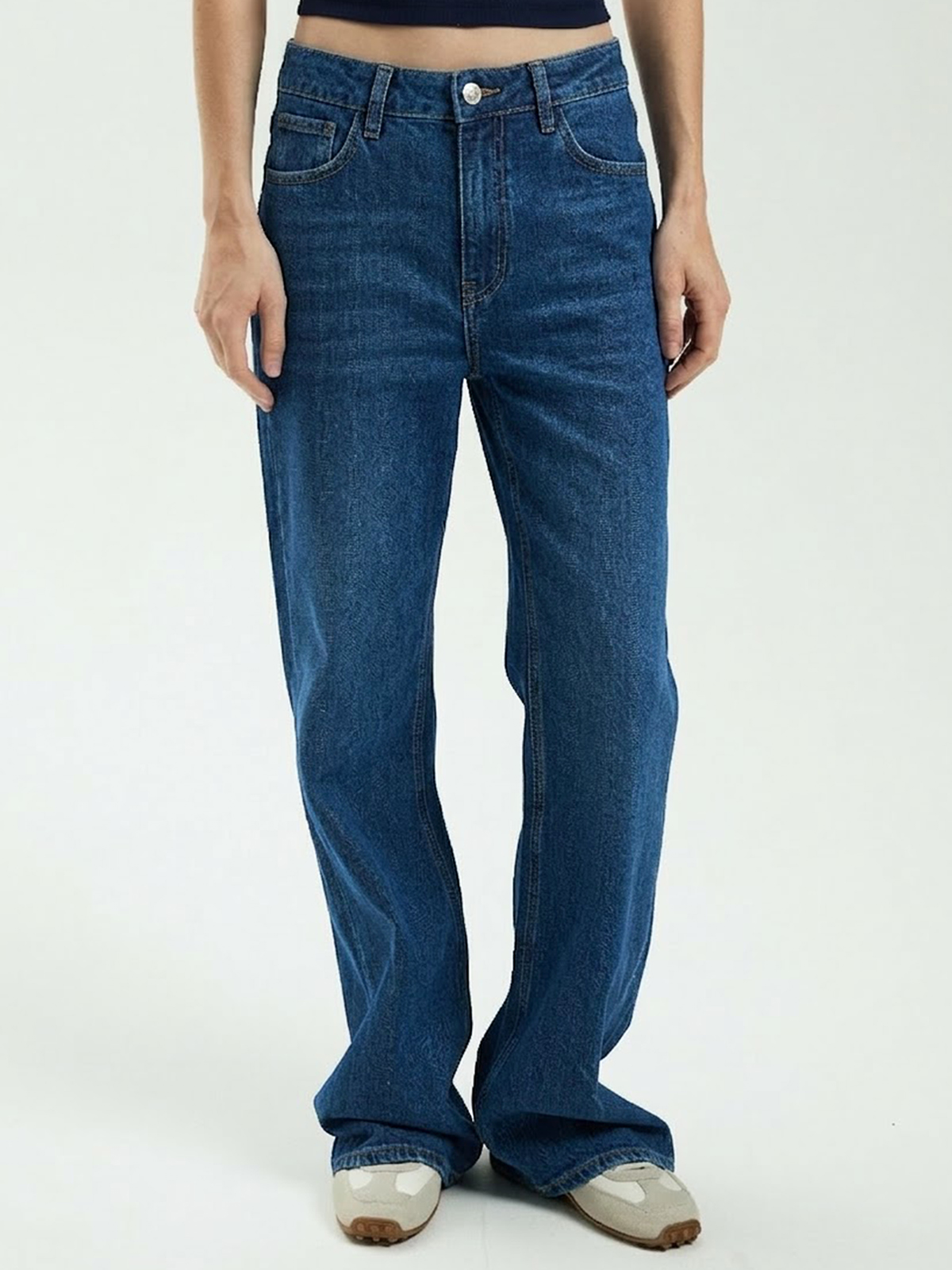 Женские Джинсы  ШИРОКИЕ