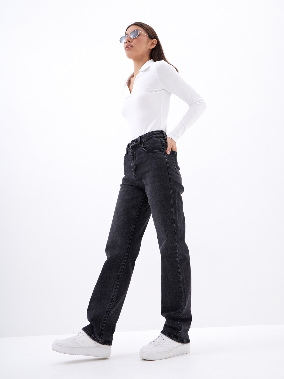 Женские Джинсы  STRAIGHT