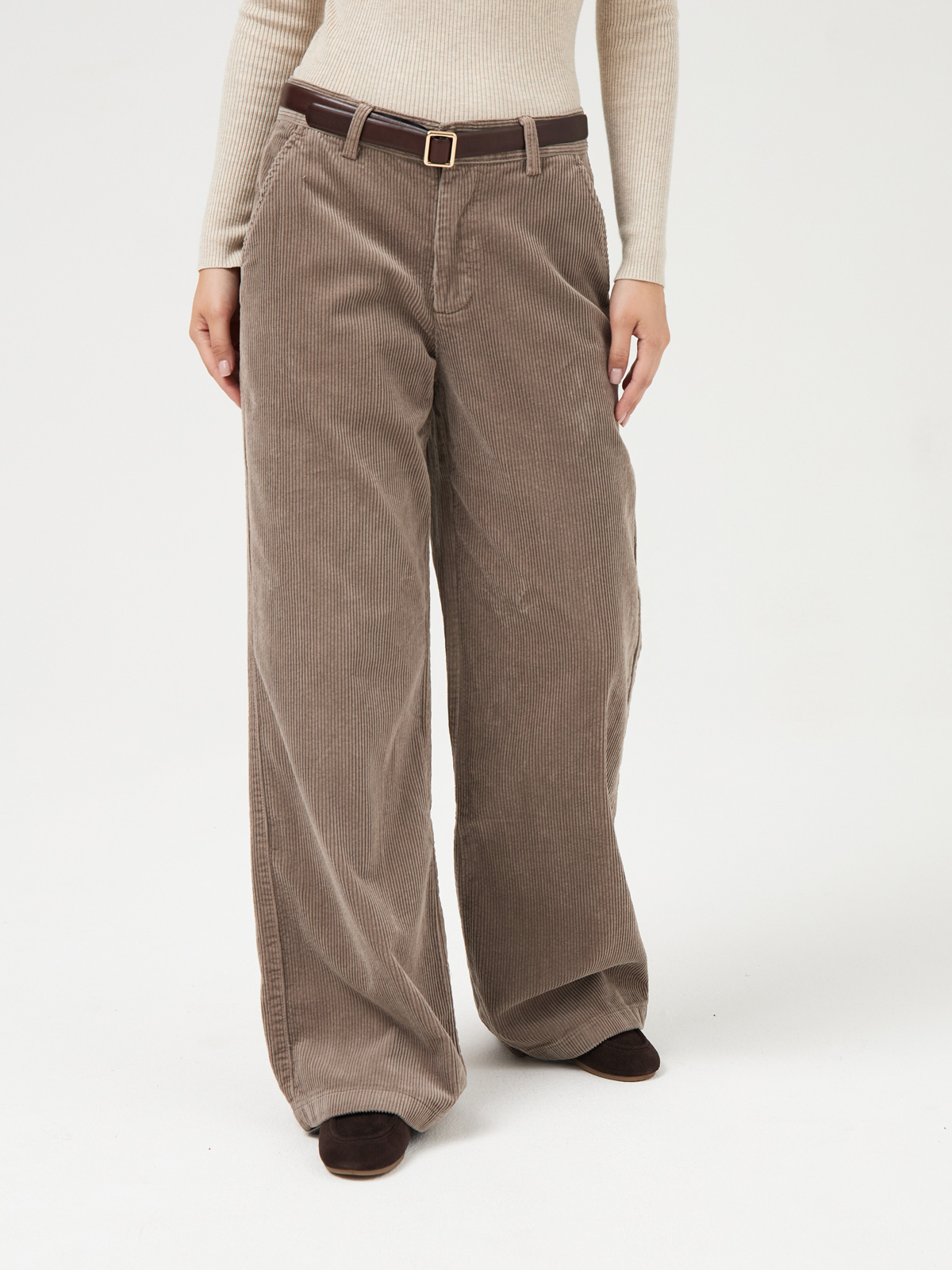 Женские брюки из вельвета TRUBA