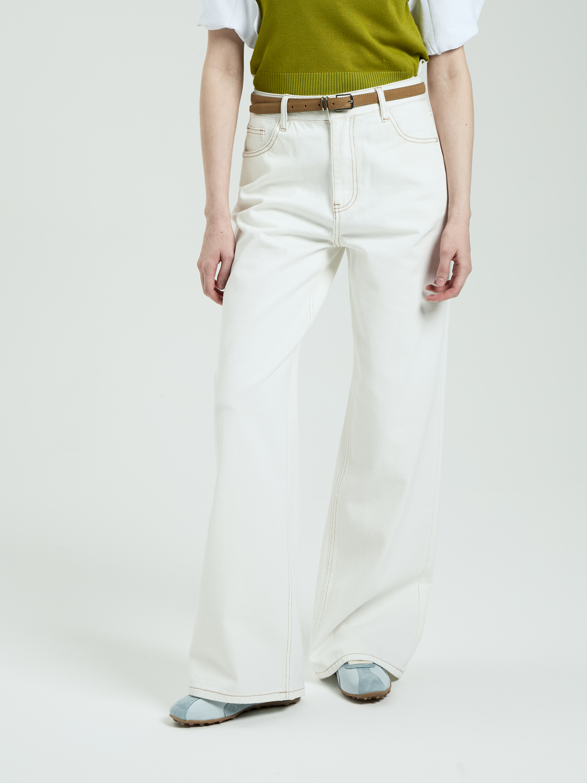 Женские Джинсы  ШИРОКИЕ