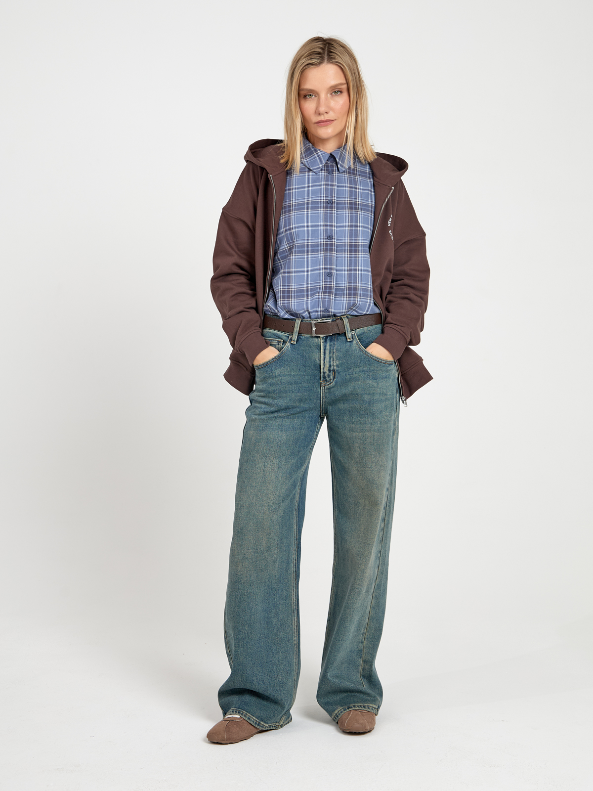 Женские Джинсы WIDE LEG