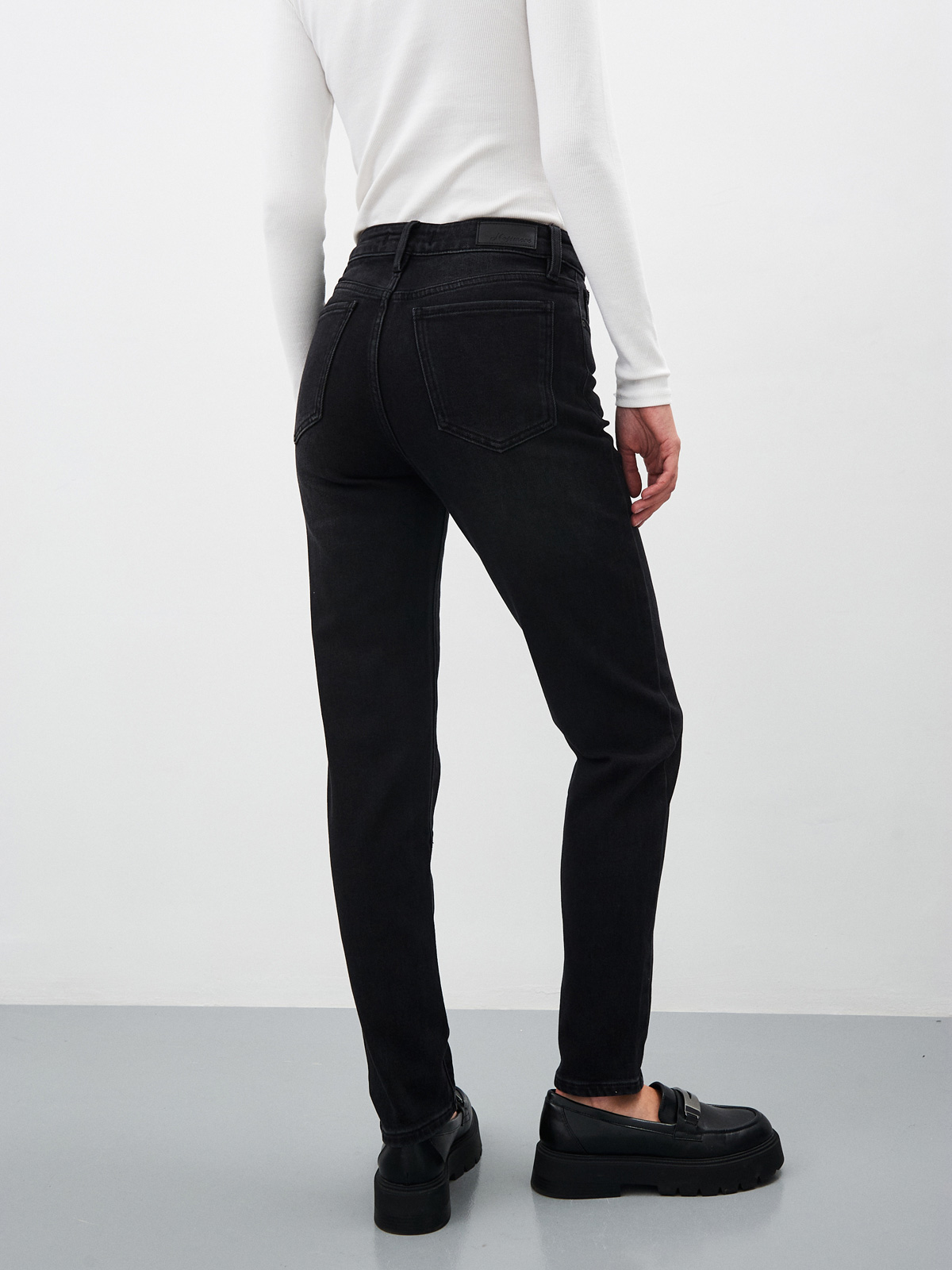 Утепленные Женские Джинсы Мом "Ут. Начёс"