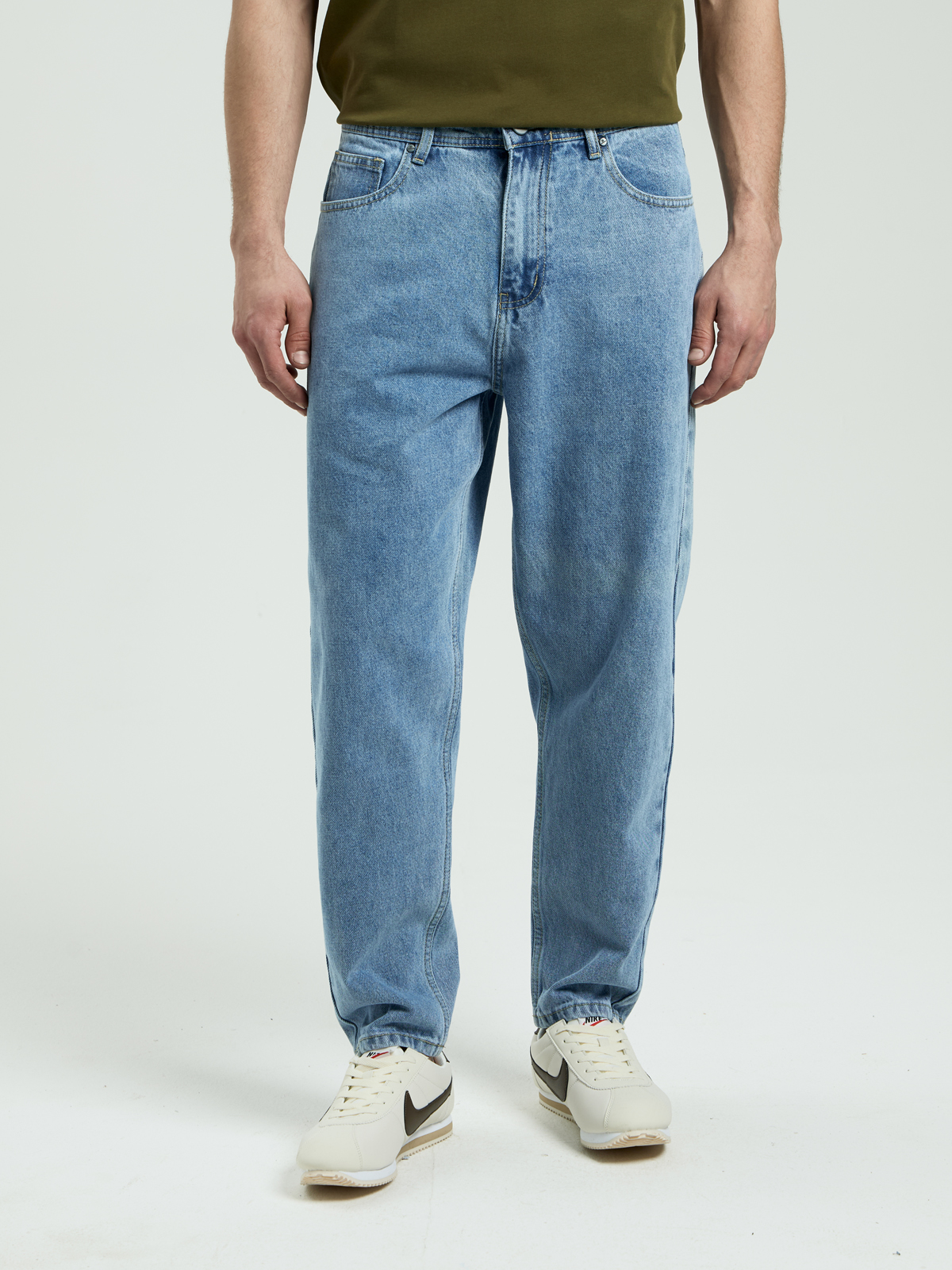 Мужские джинсы mom на невысокий рост