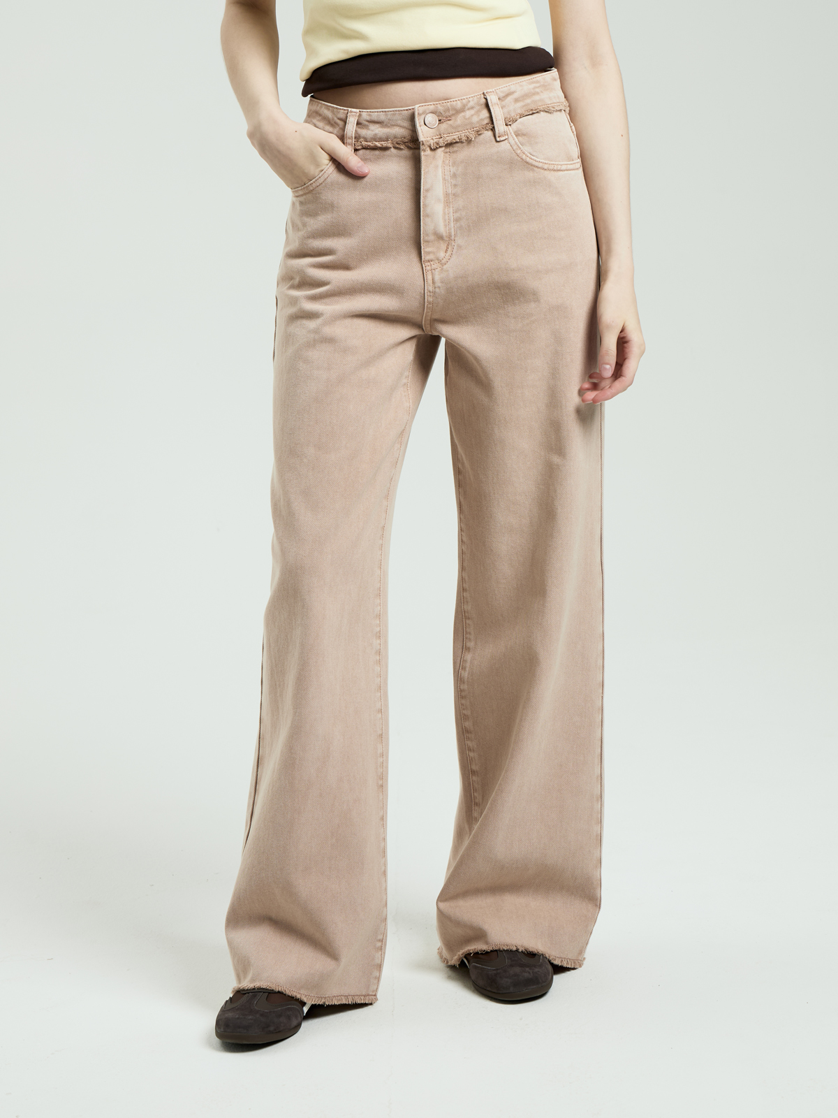 Женские Джинсы  ШИРОКИЕ