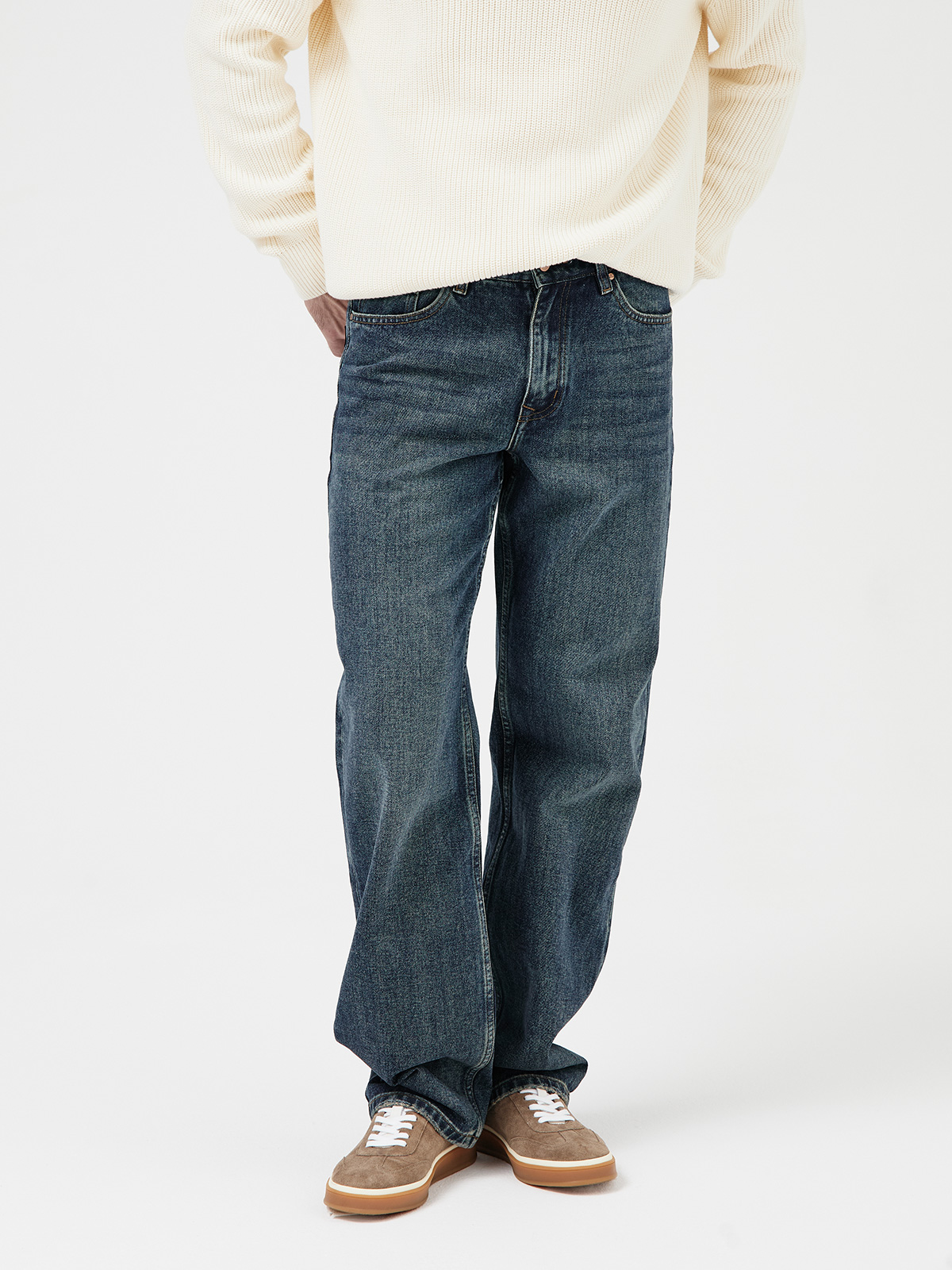 Мужские Джинсы ШИРОКИЕ