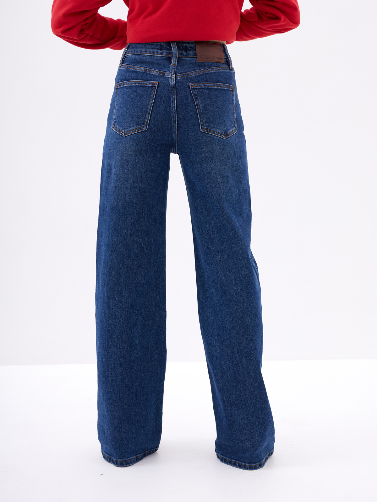 Женские Джинсы Свободные