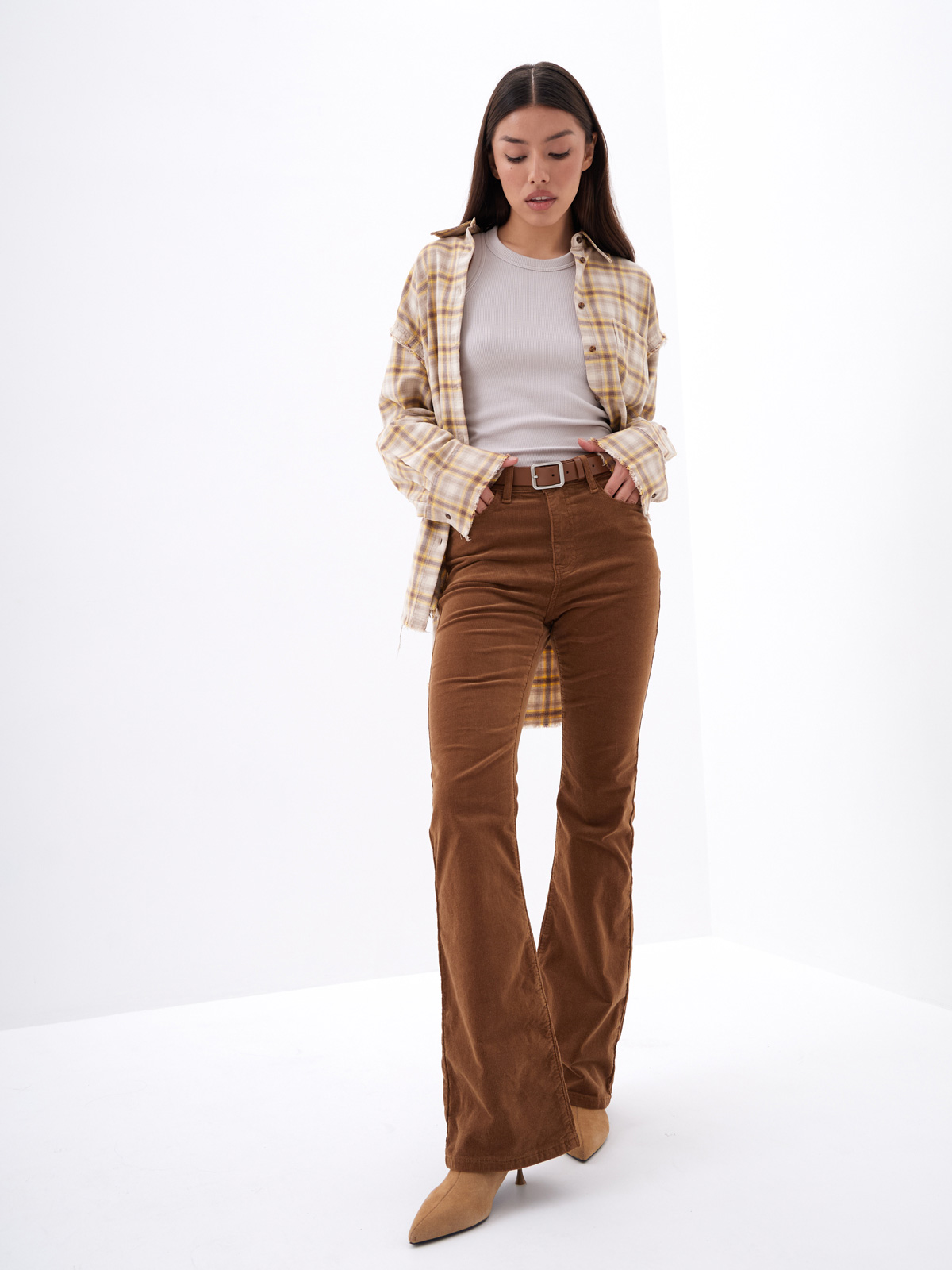 Женские Брюки  Клеш