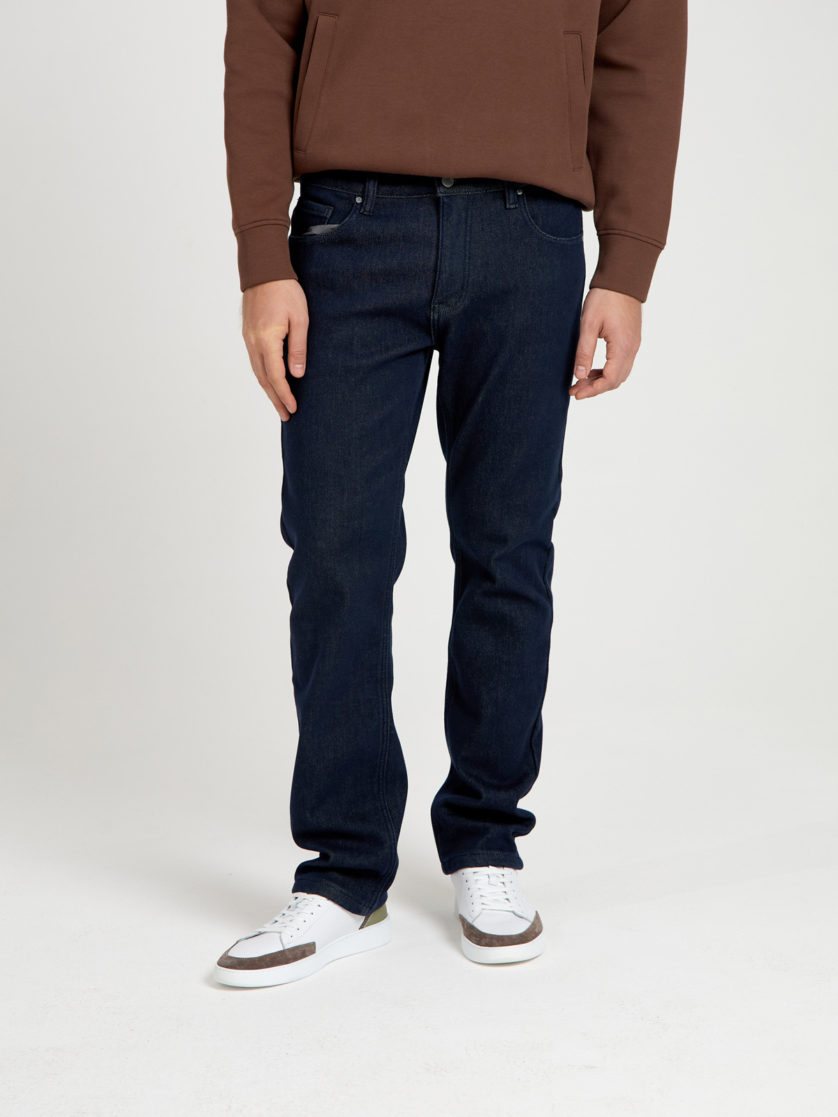 Утепленные Мужские Джинсы  Прямые