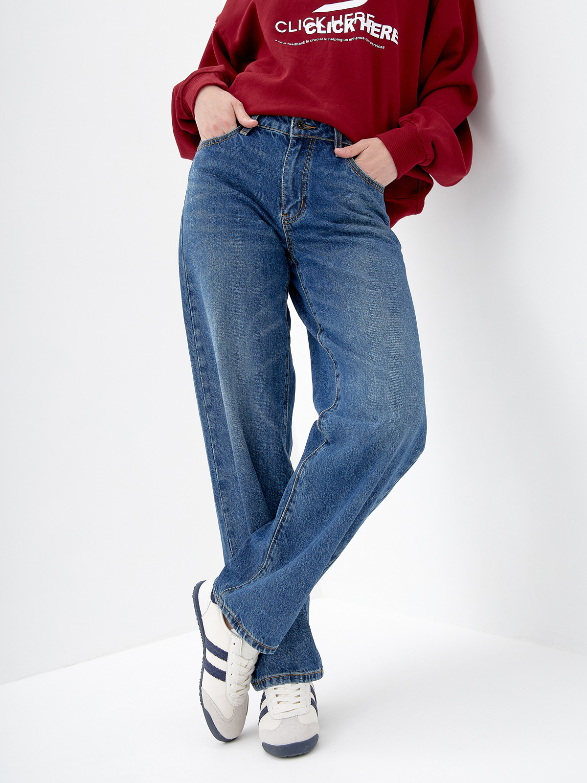 Женские Джинсы  BAGGY