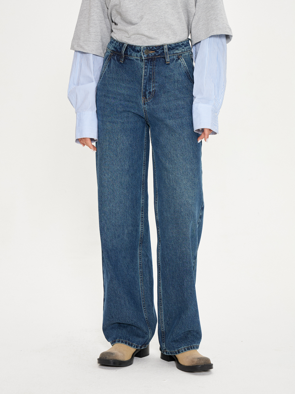Женские Джинсы WIDE LEG