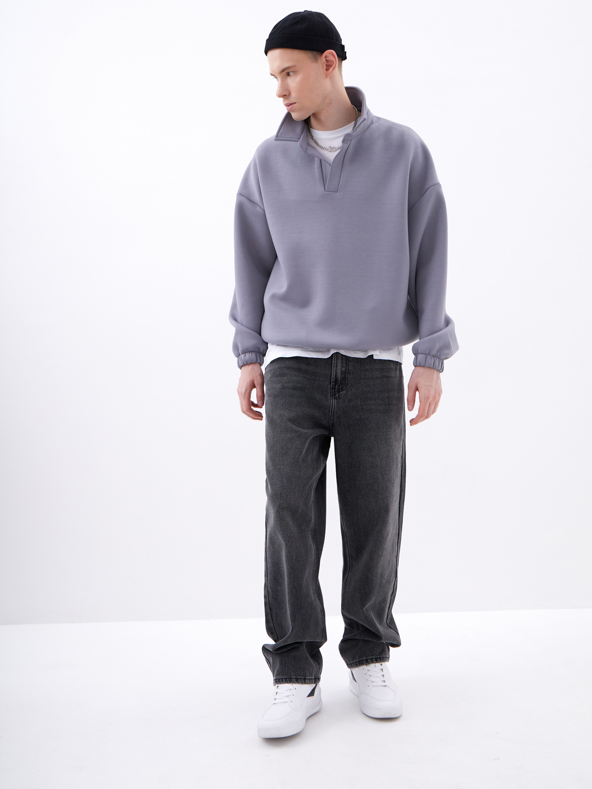 Мужские джинсы широкого кроя