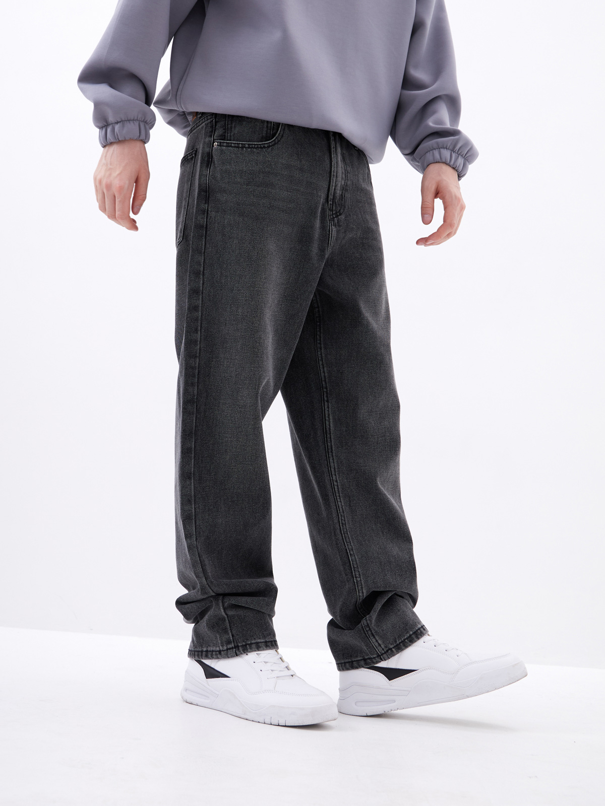 Мужские джинсы широкого кроя