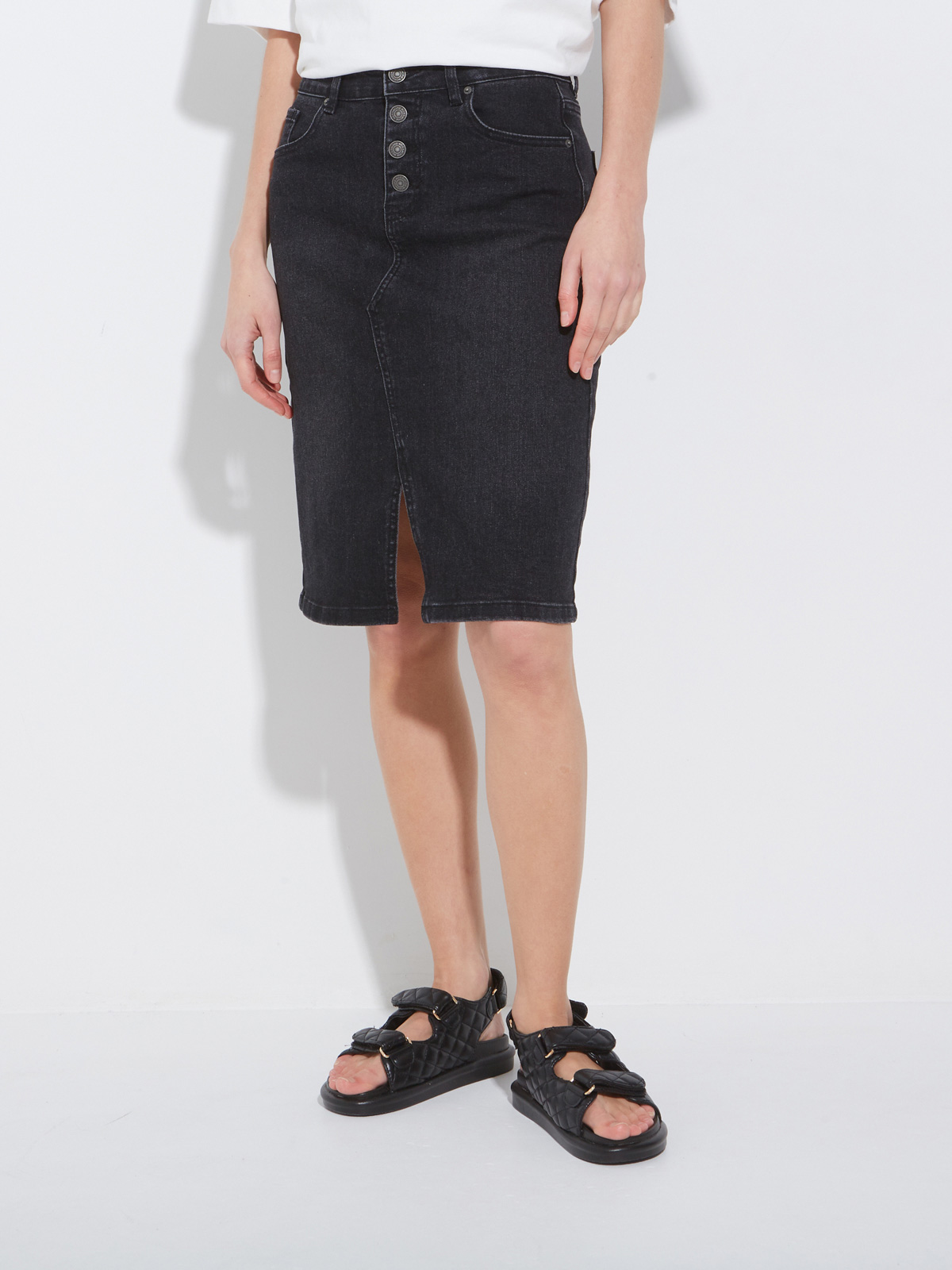 Женская джинсовая юбка