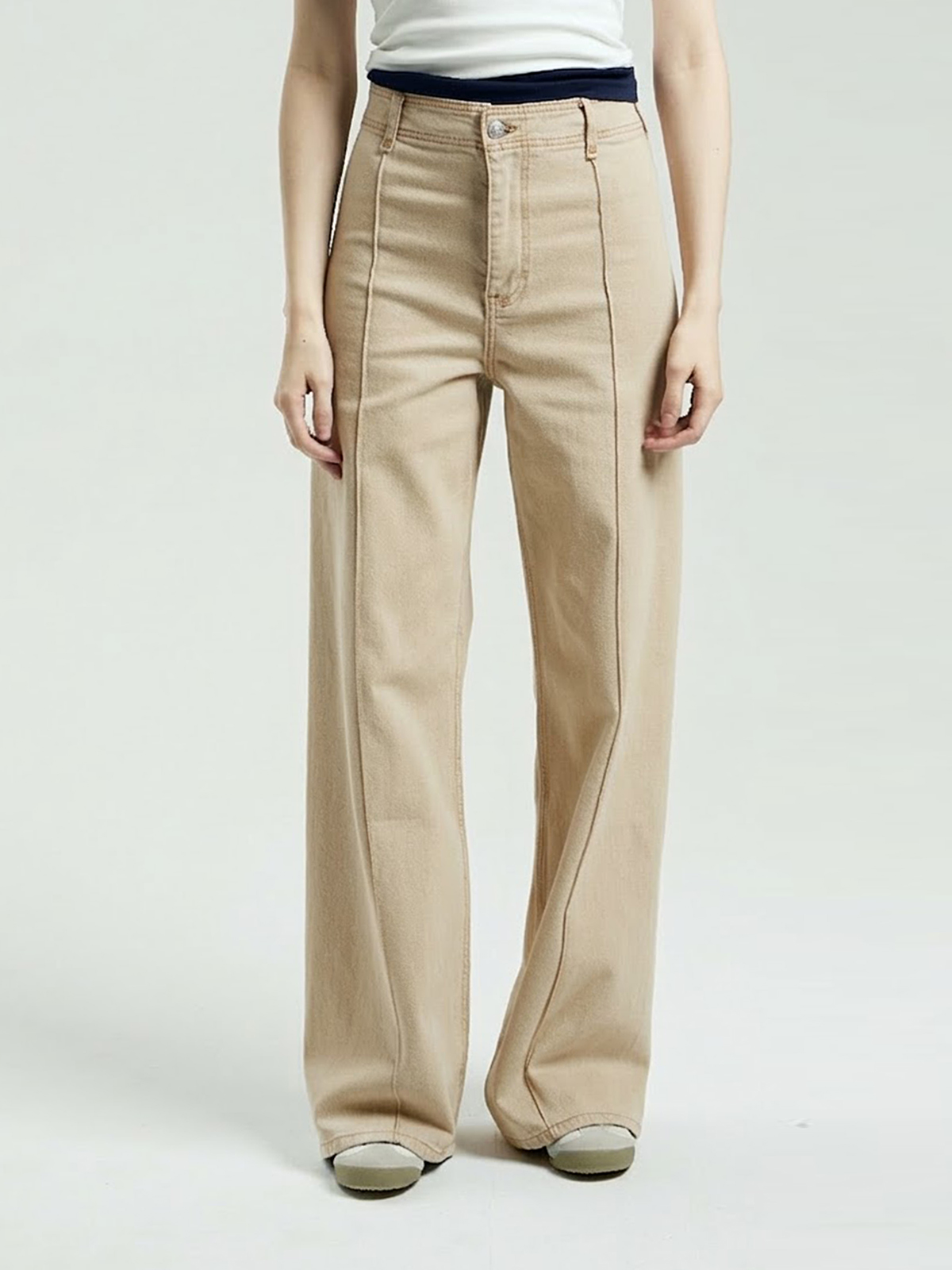 Женские Джинсы ШИРОКИЕ