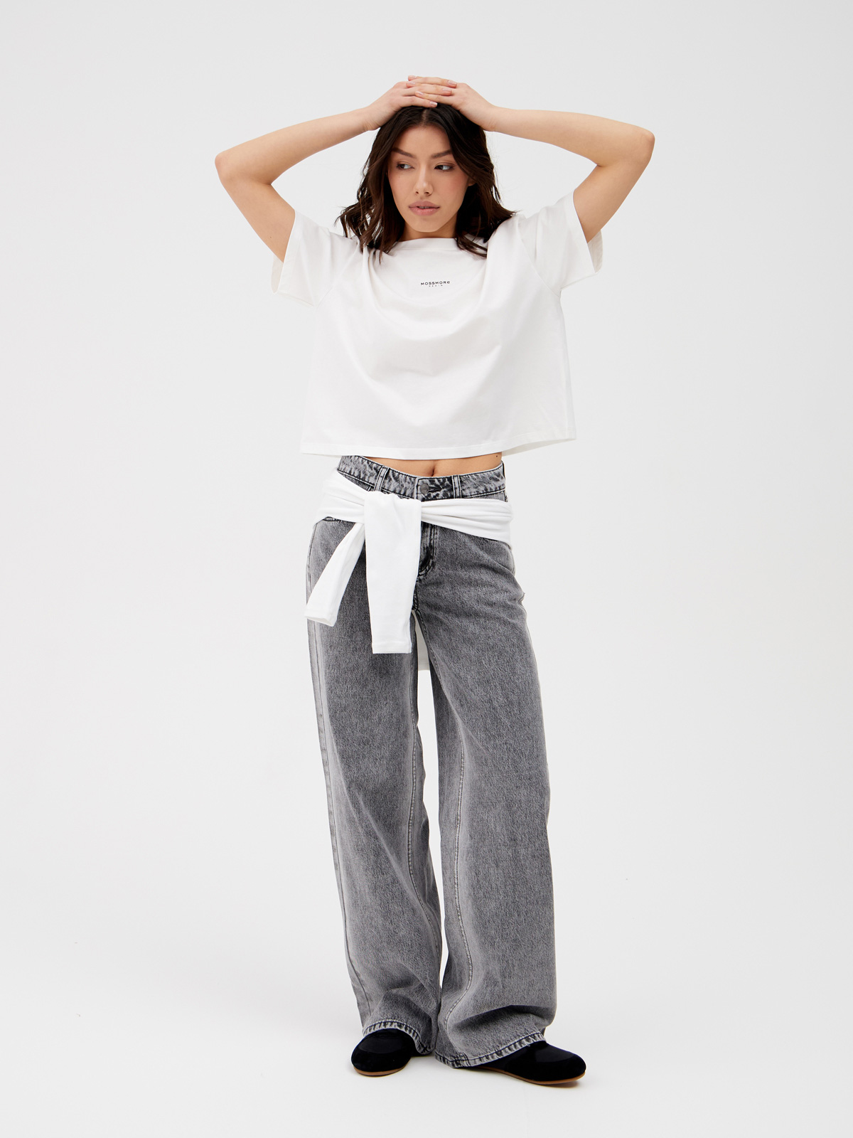 Женские Джинсы  ШИРОКИЕ