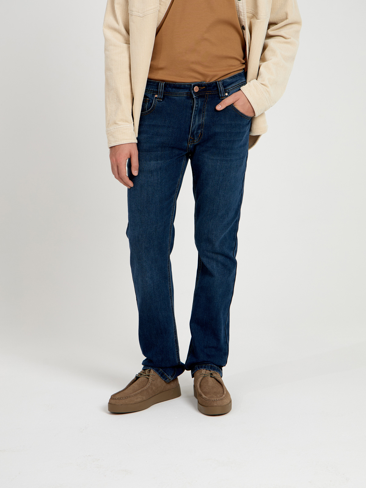 Мужские Джинсы Утеленные CLASSIC