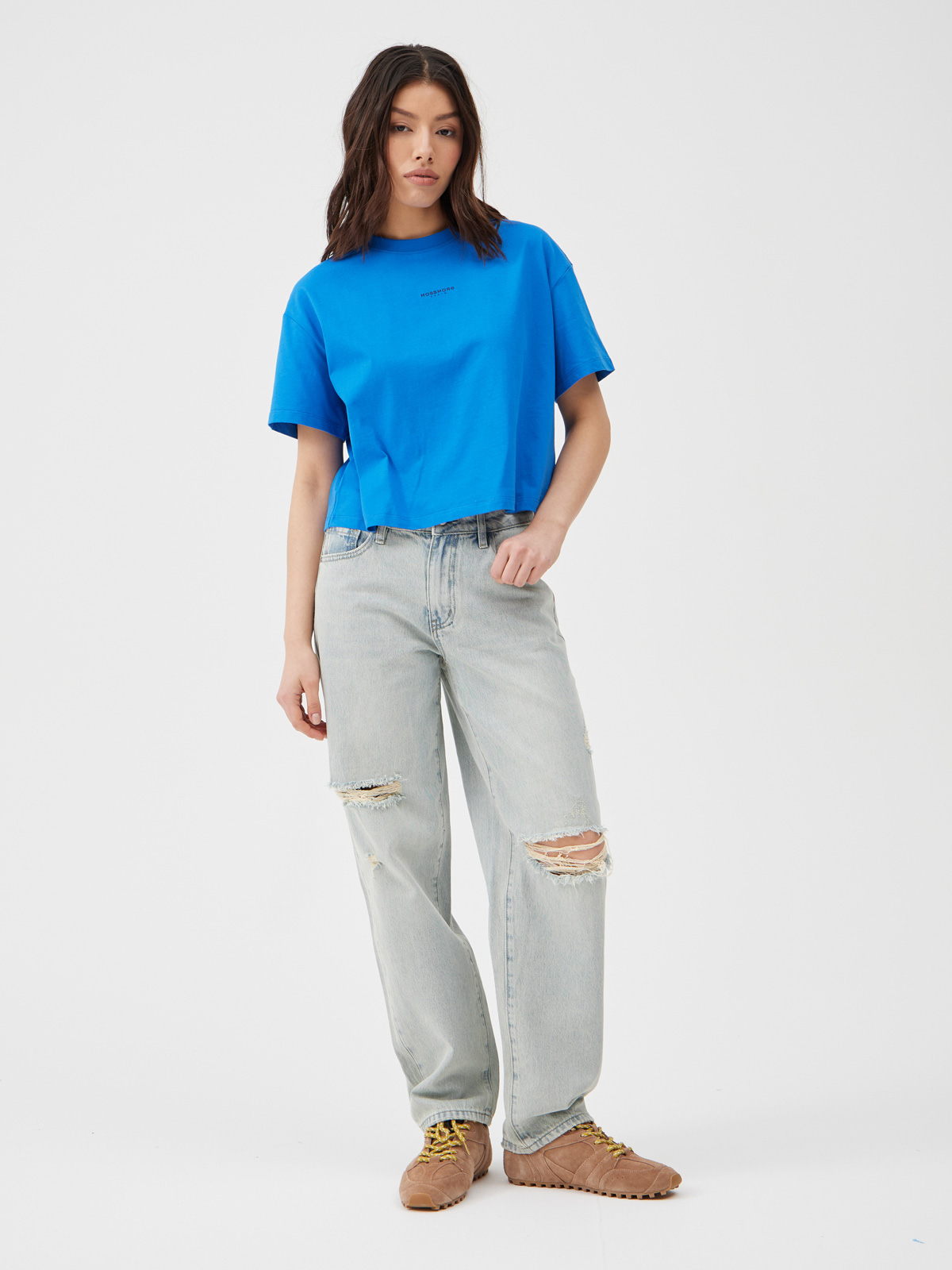 Женские Джинсы  ШИРОКИЕ