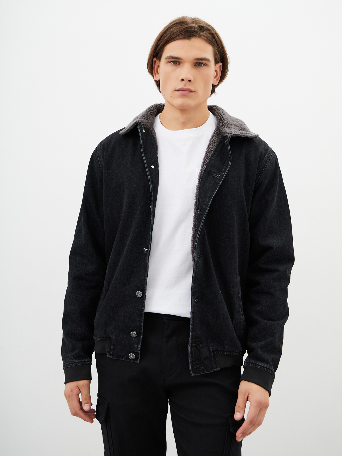 Мужской Бомбер Утепленный