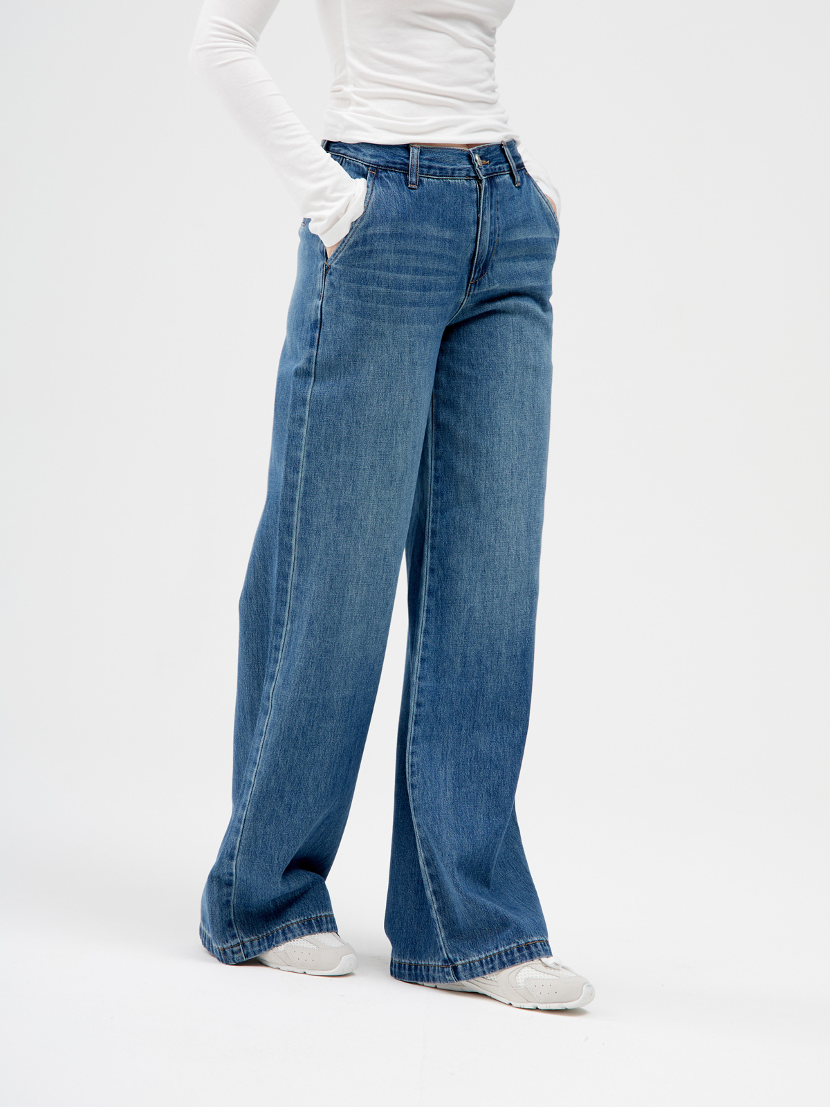 Женские Джинсы WIDE LEG