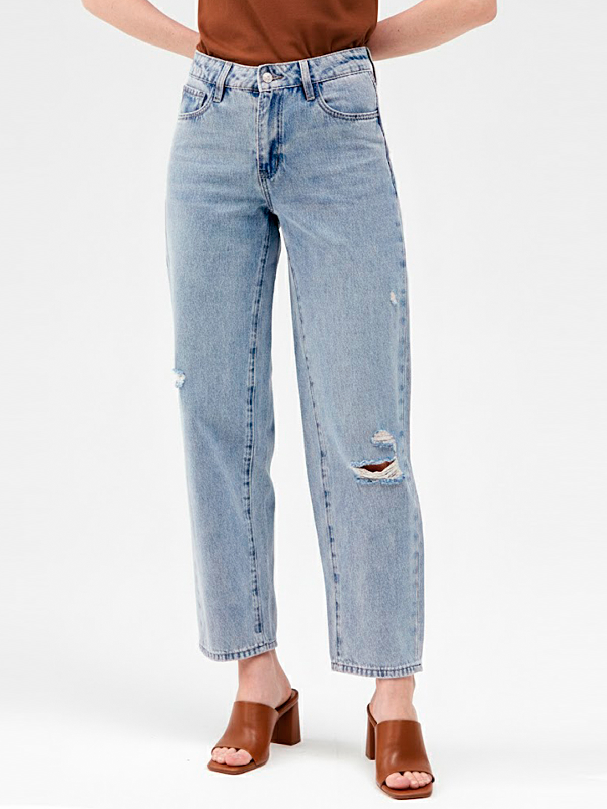 Женские Джинсы  ШИРОКИЕ