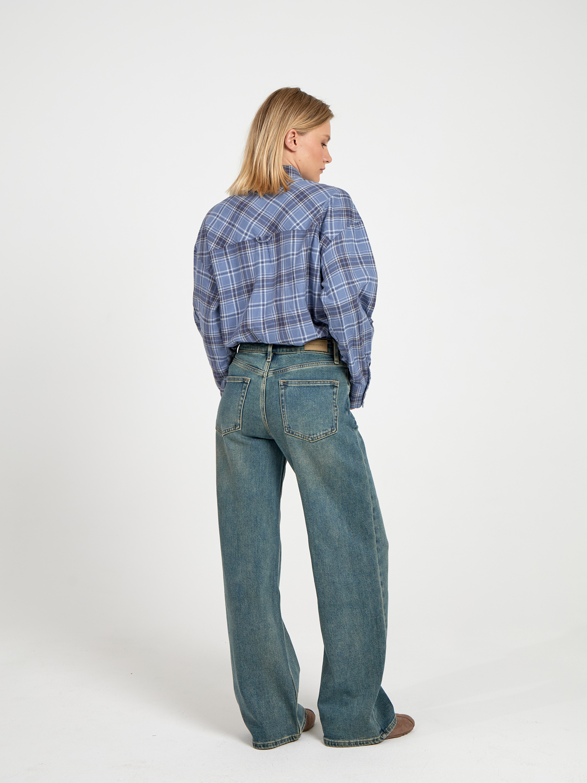 Женские Джинсы WIDE LEG