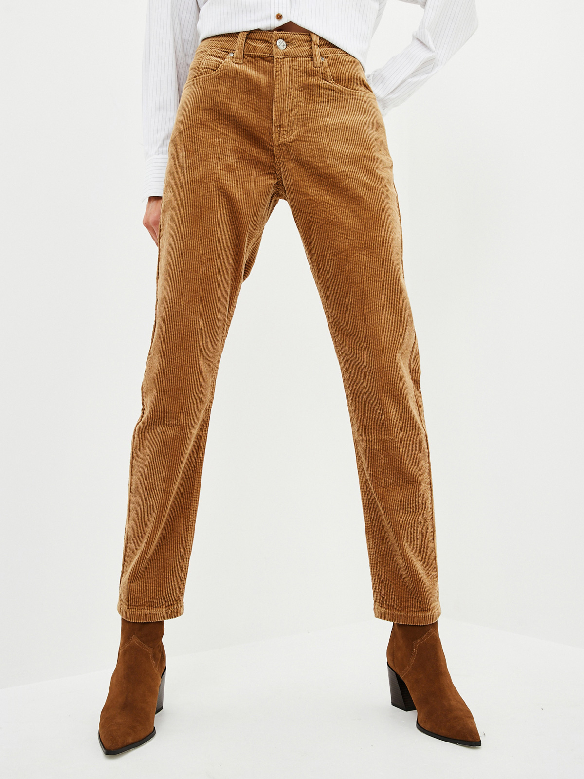 Женские брюки из вельвета