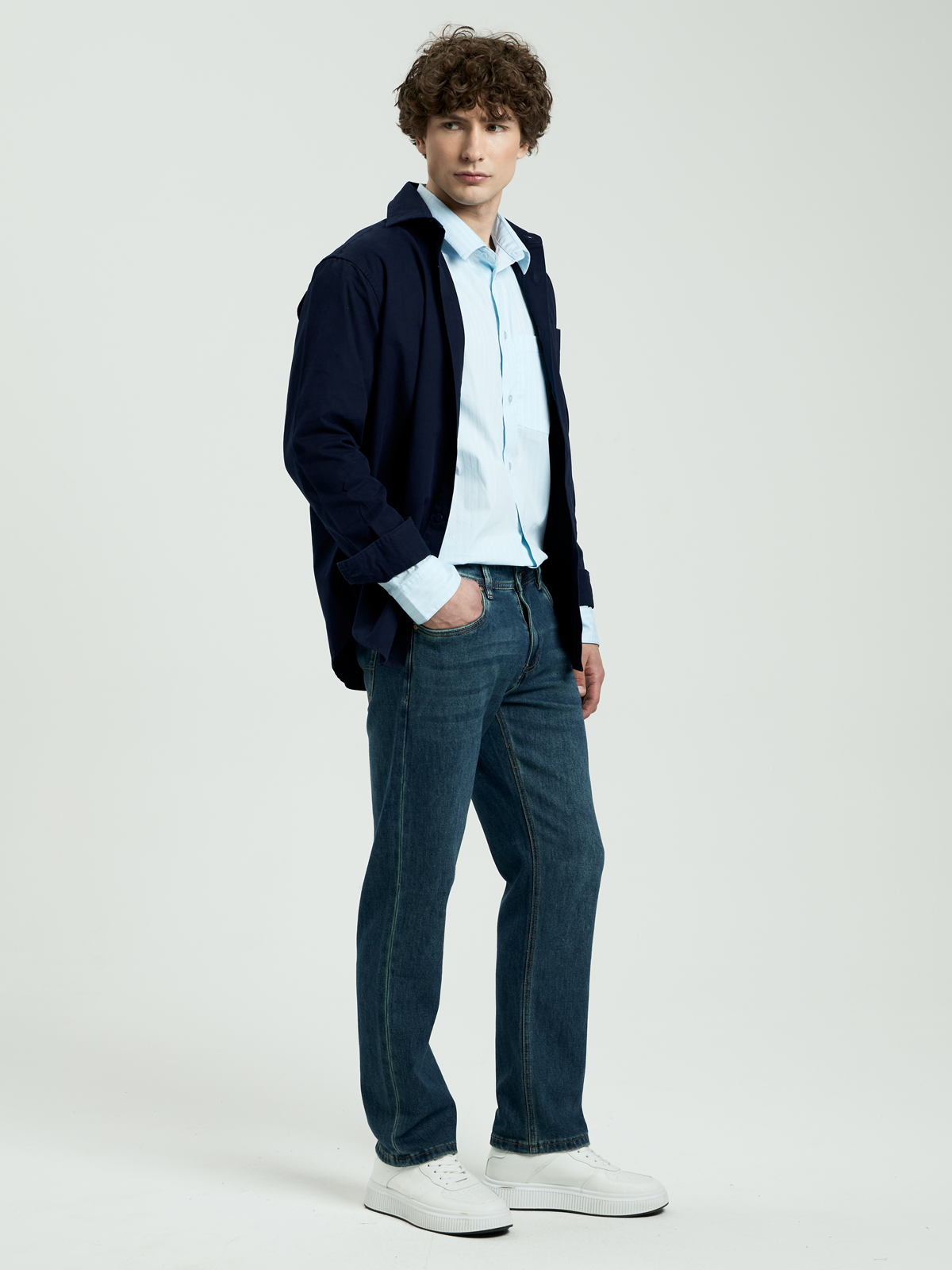 Мужские Джинсы ПРЯМЫЕ