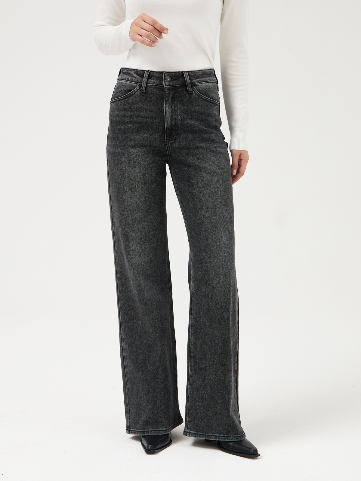 Женские Джинсы Свободные