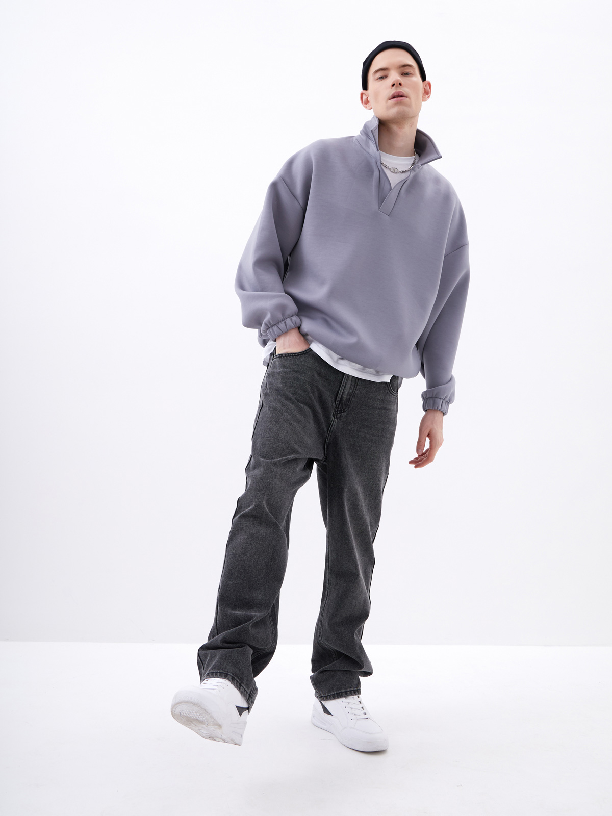 Мужские джинсы широкого кроя