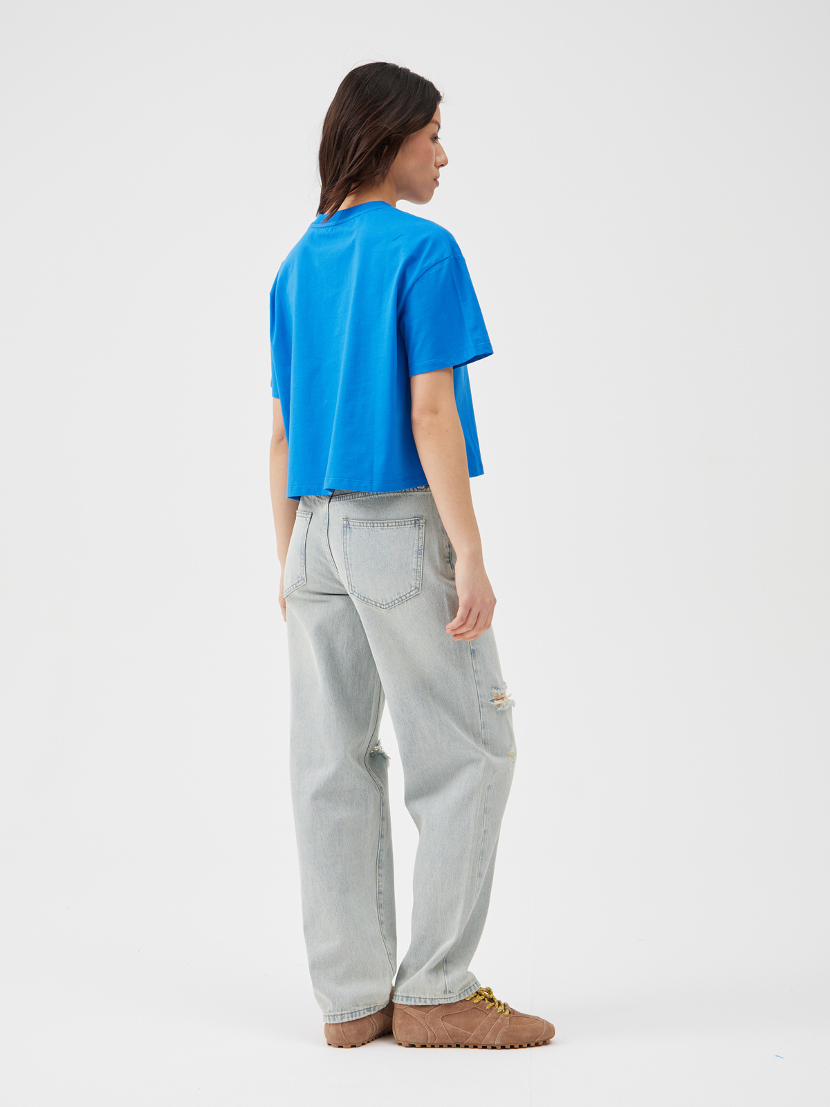 Женские Джинсы  ШИРОКИЕ