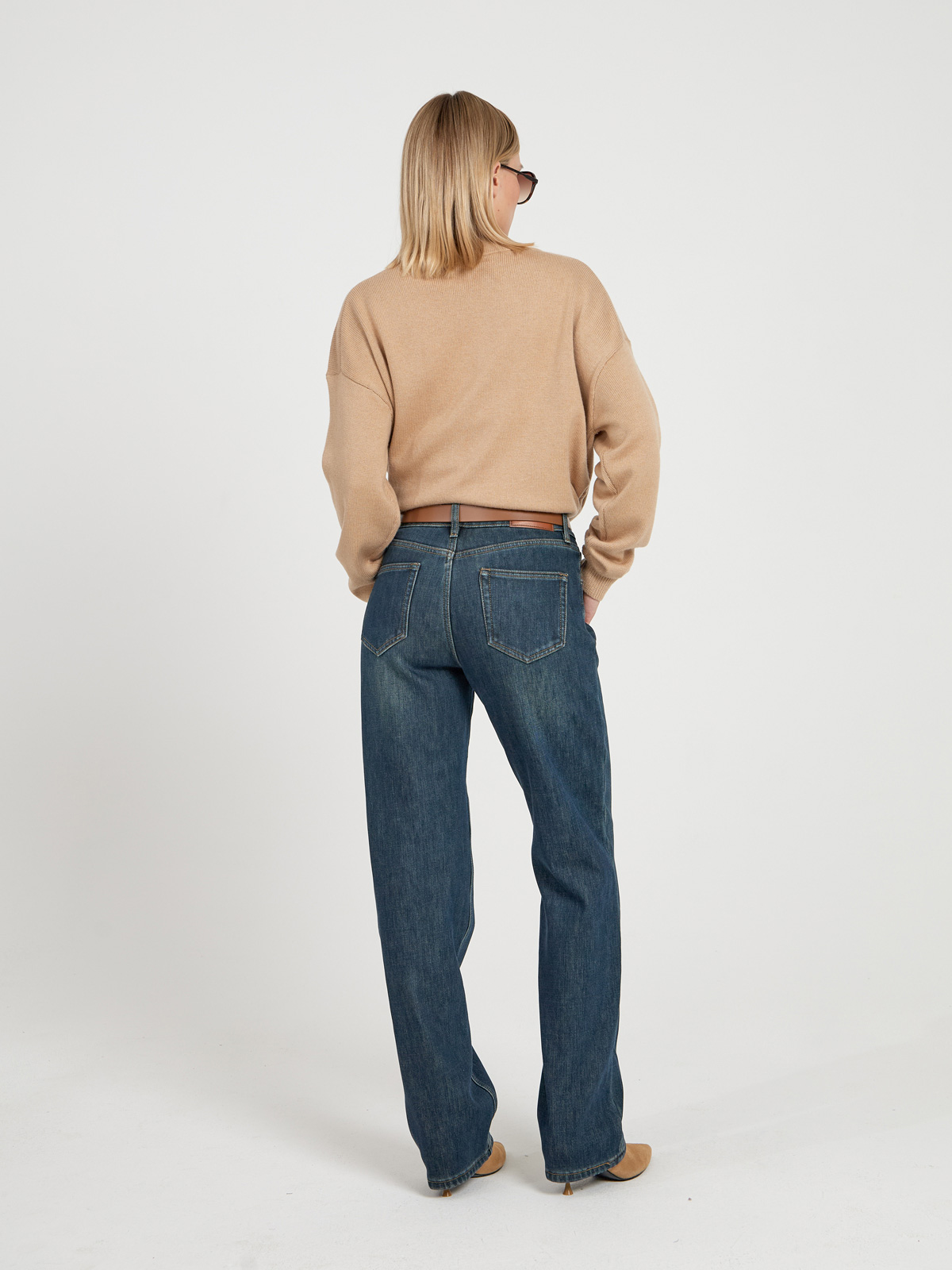 Женские Джинсы Утепленные STRAIGHT