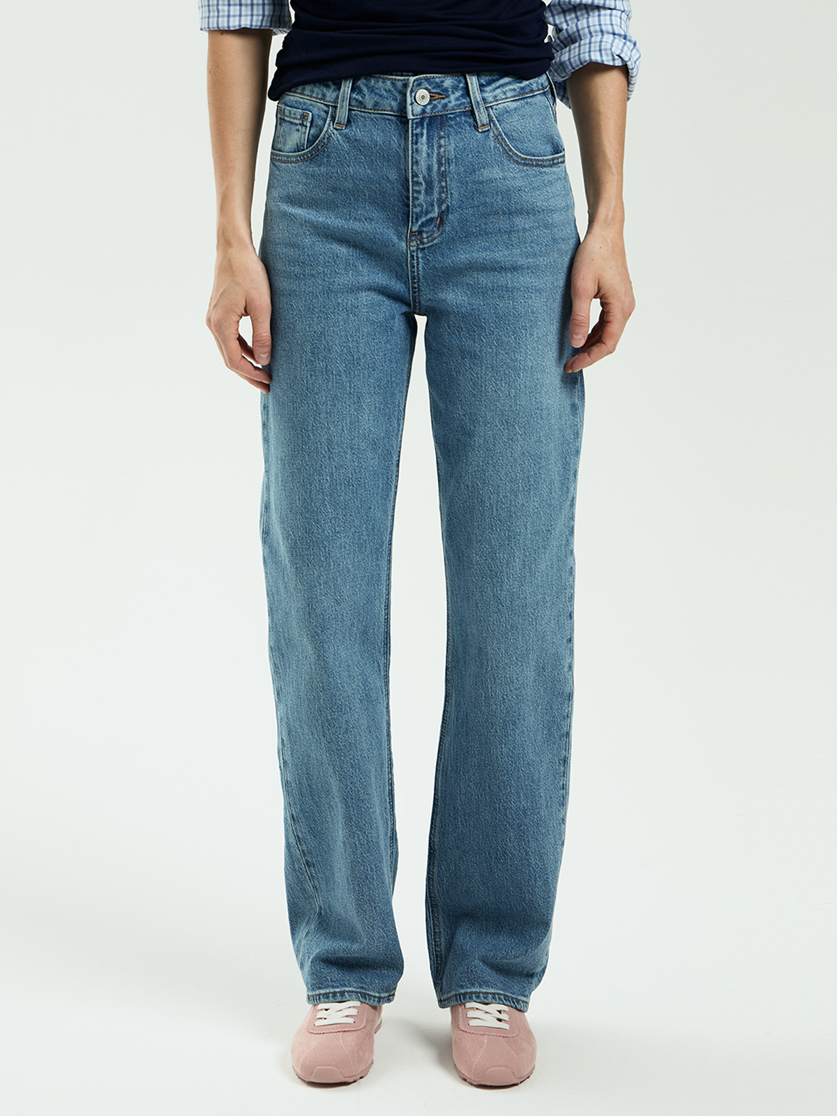 Женские Джинсы  ПРЯМЫЕ