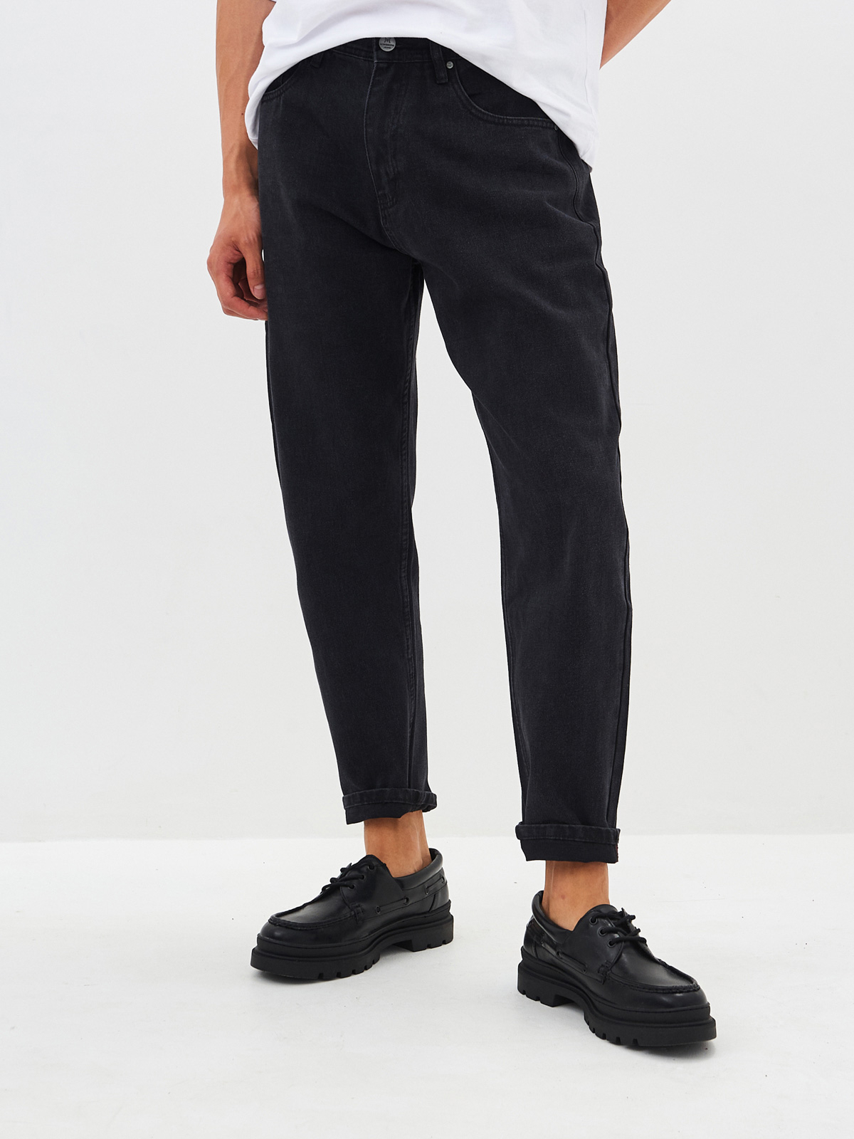 Мужские джинсы mom на невысокий рост